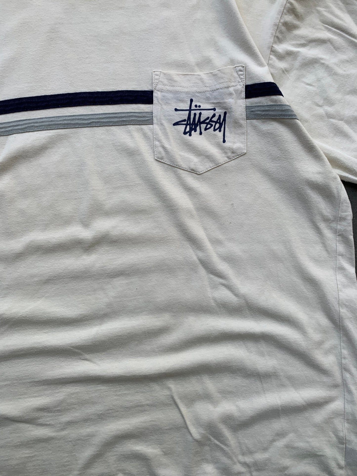 (XL/2X) 90’s Stussy Pocket Tee