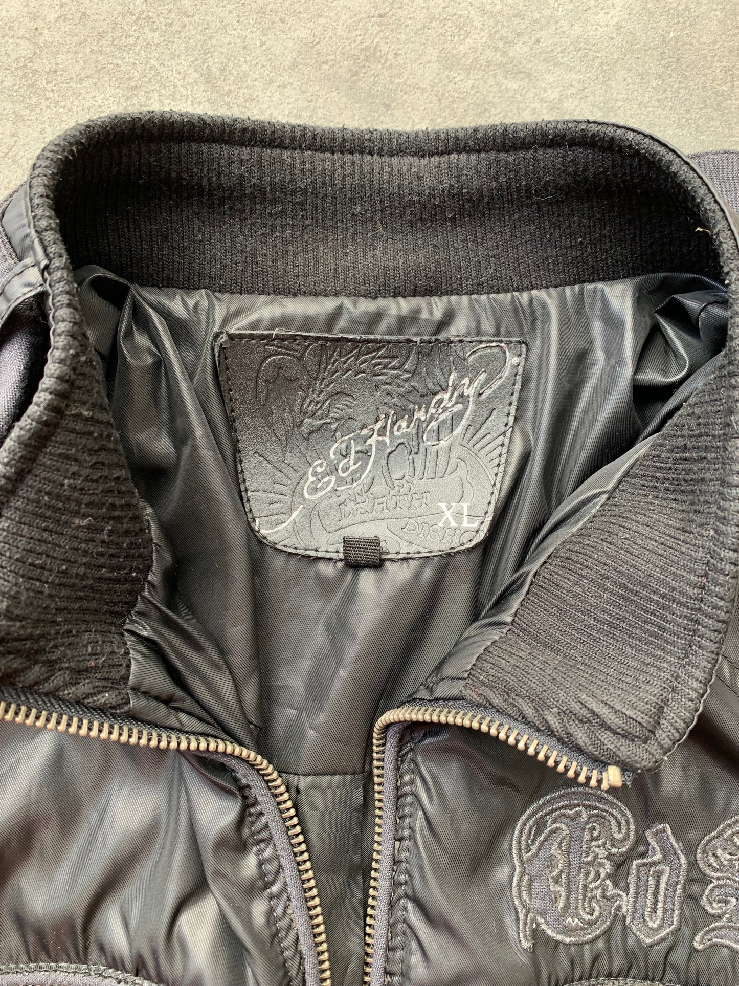 (L) Ed Hardy Doublesided Light Jacket