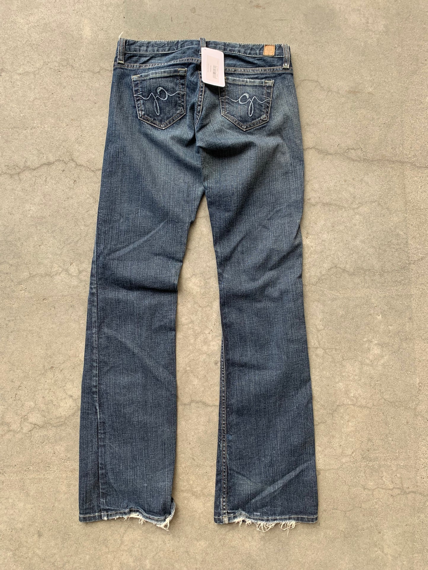 (25”) Y2K Guess Flares