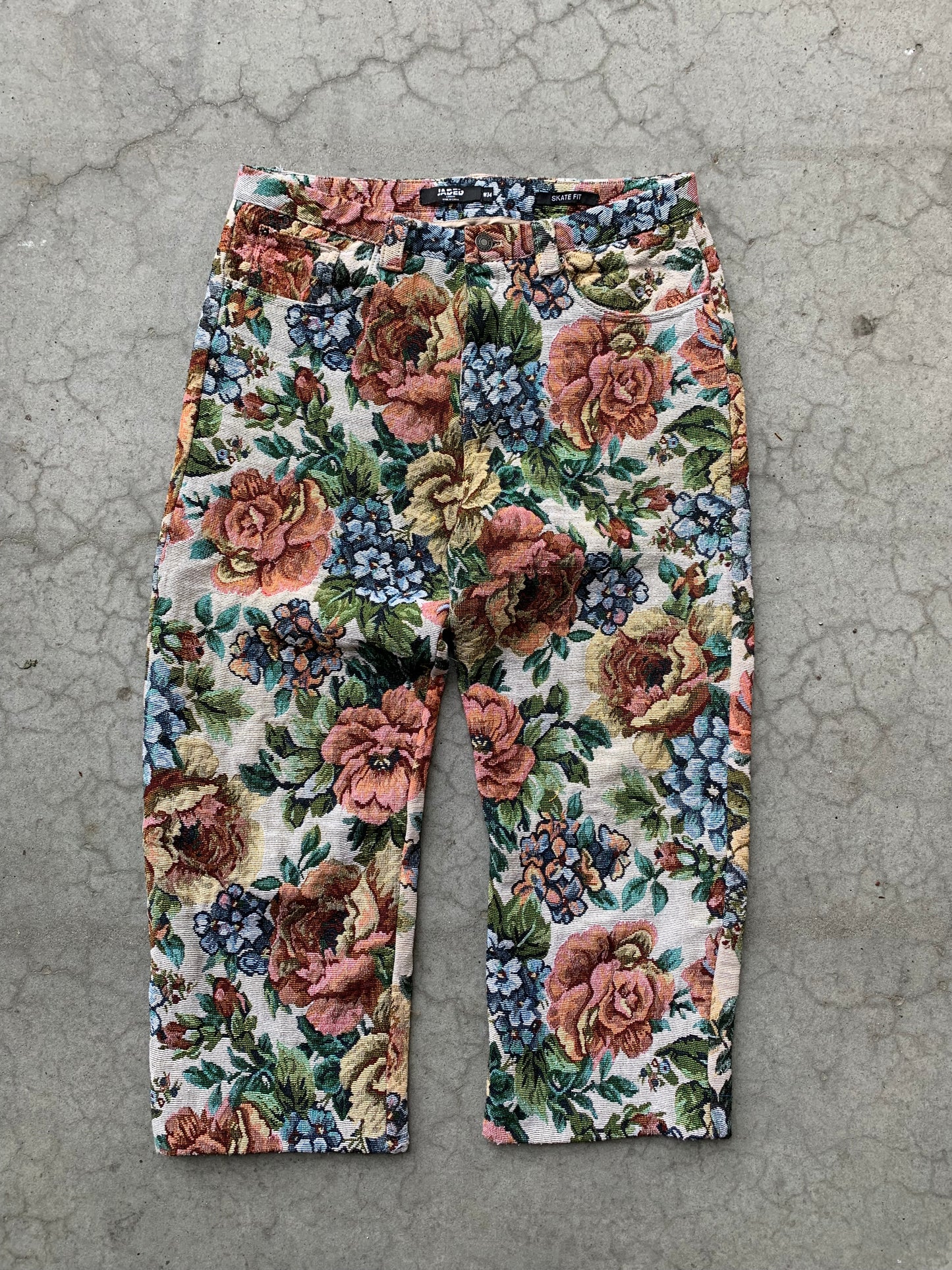 (34”) Jaded London Floral Skater Pants