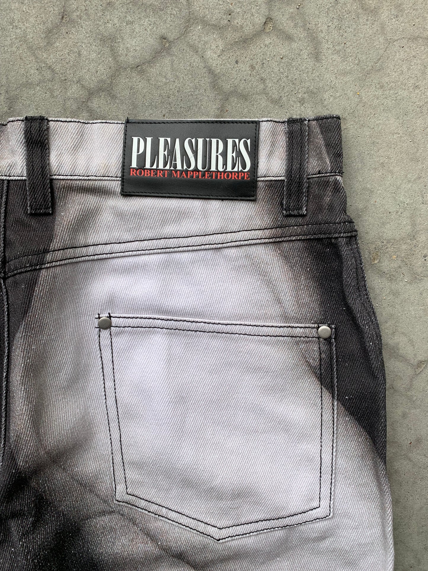 (32”) Pleasures x Robert Mappleton KLT Jeans