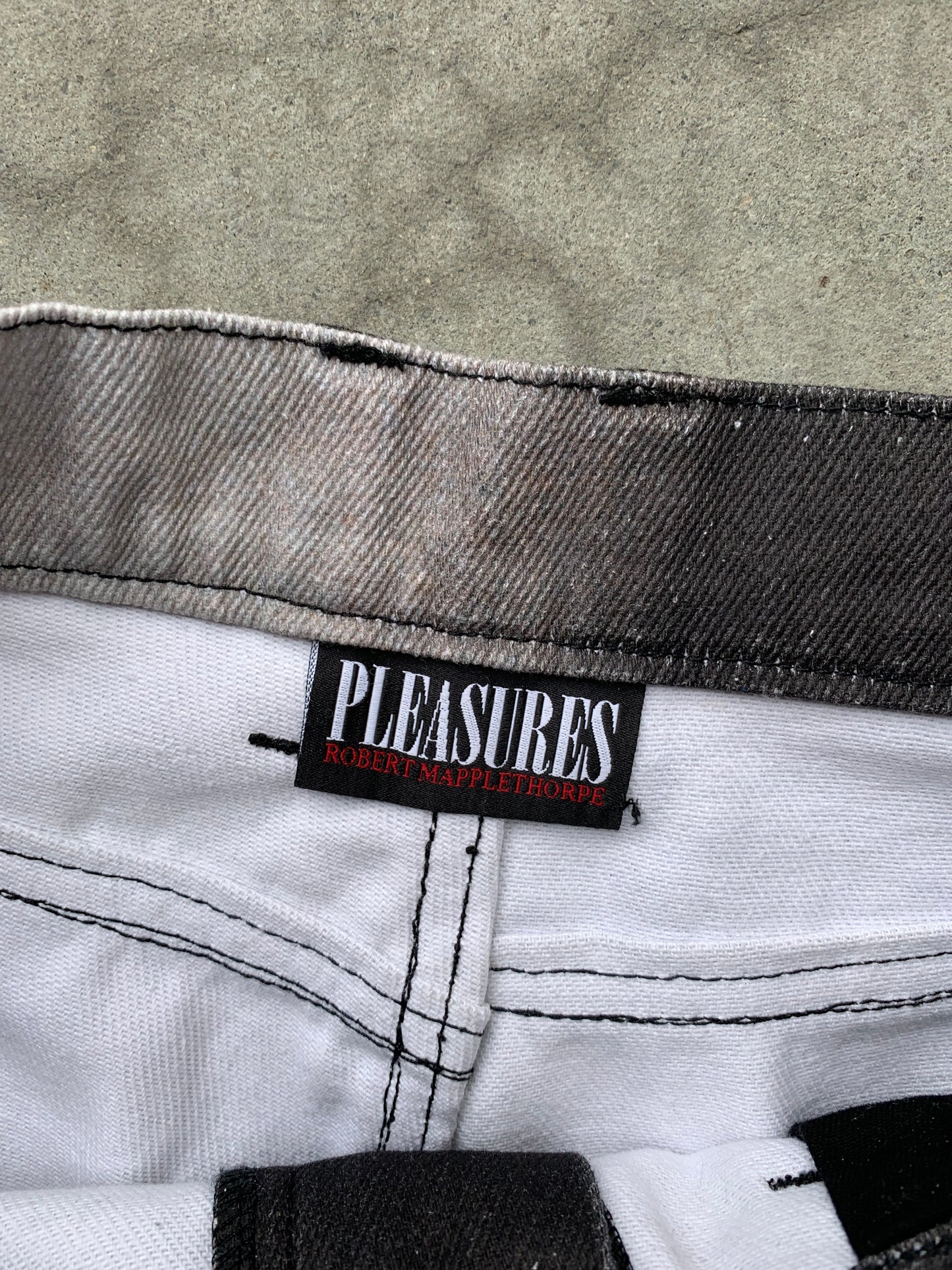 (32”) Pleasures x Robert Mappleton KLT Jeans