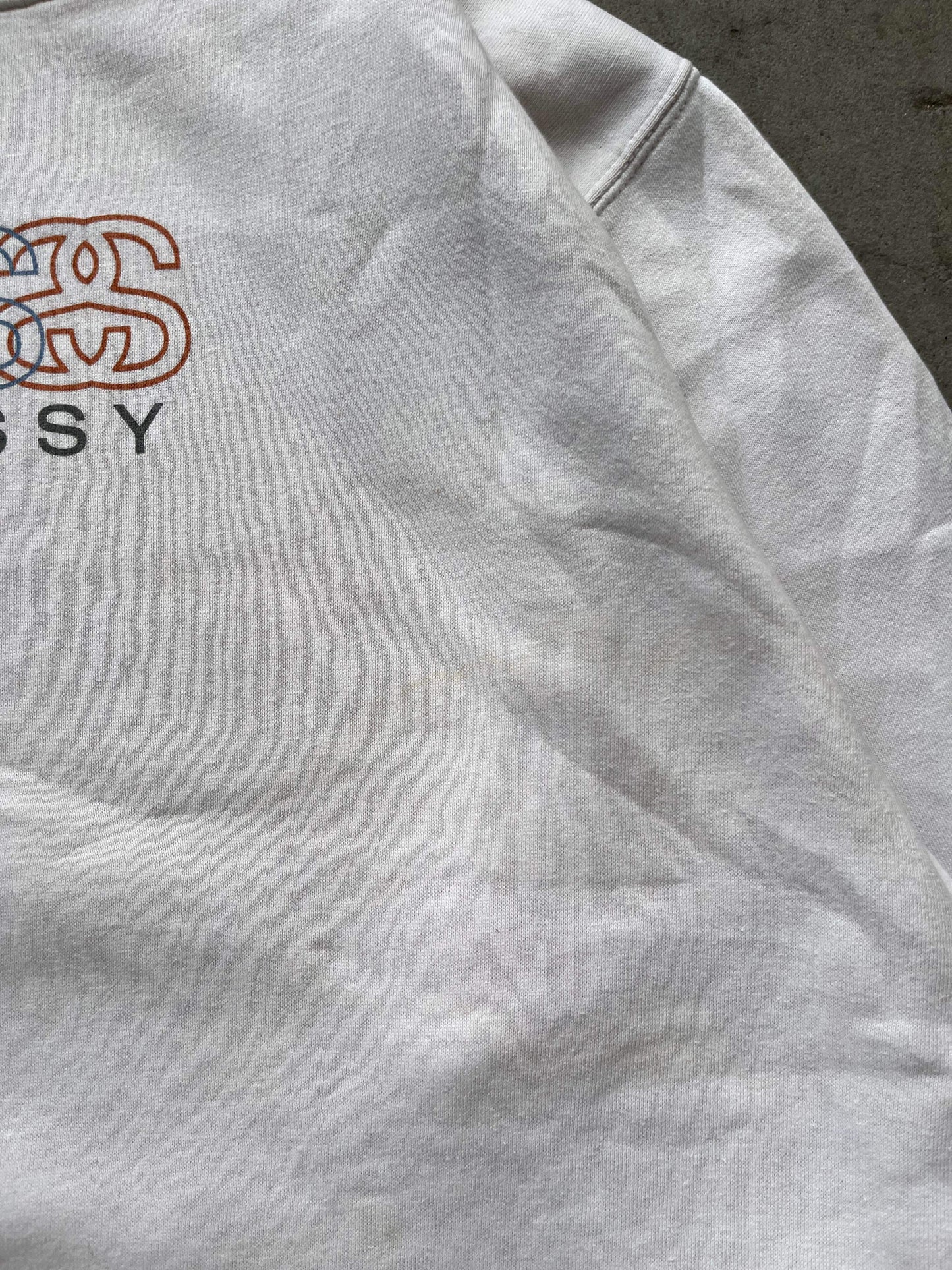 (L/XL) 90’s Stussy Logo Crewneck