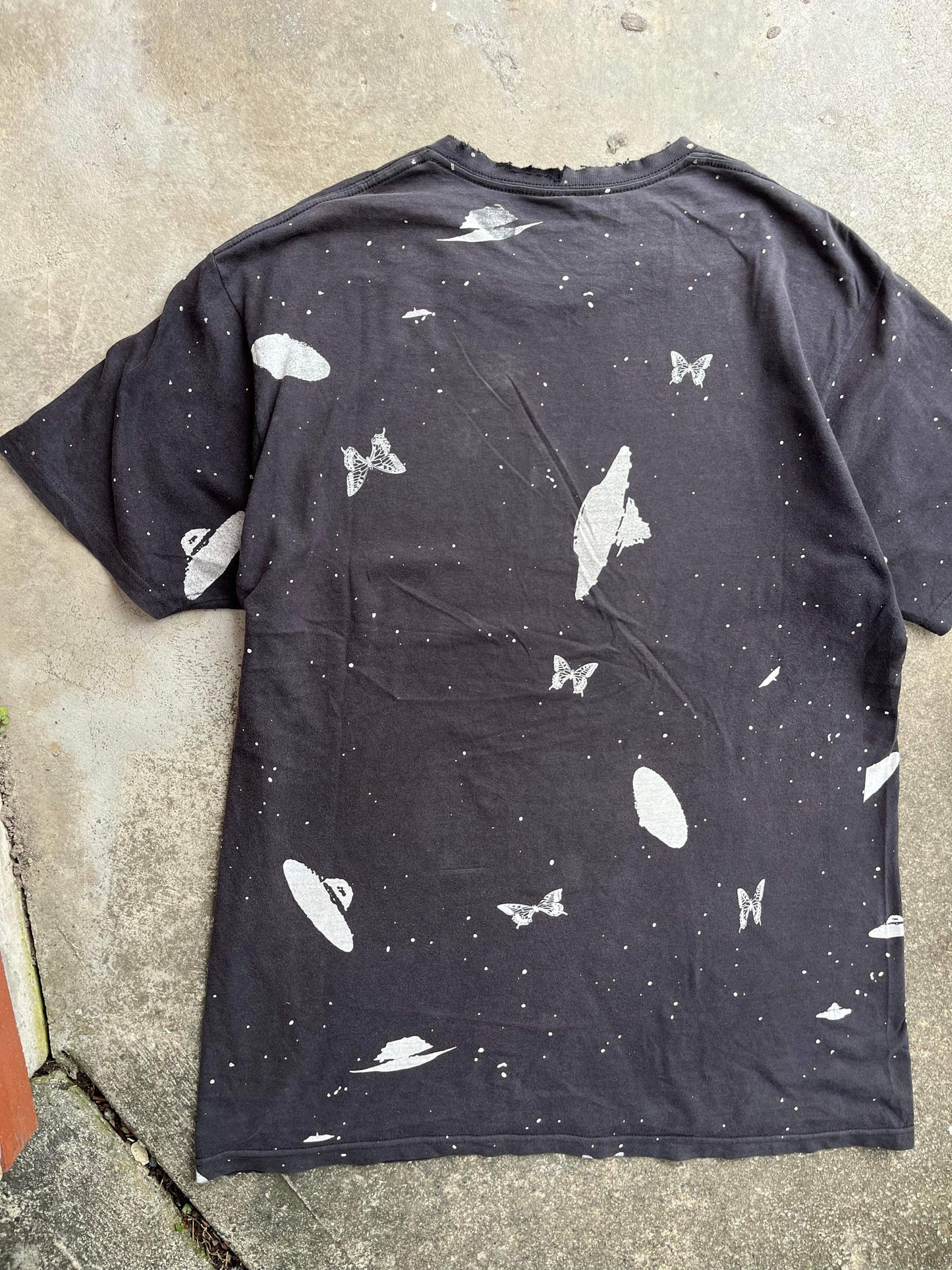 (L/XL) Stussy Butterfly Effect Tee