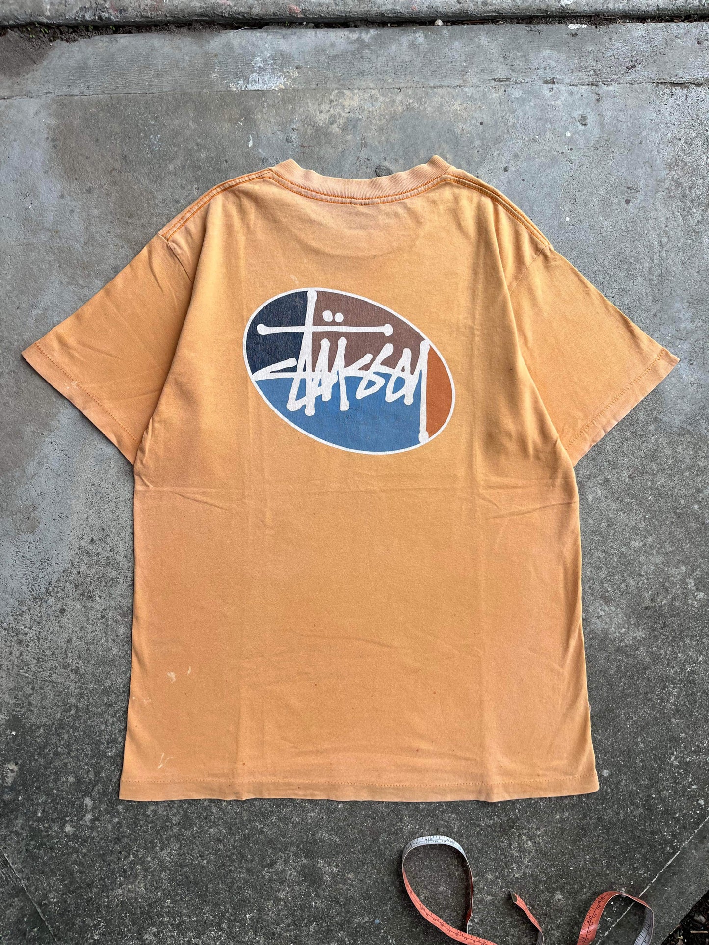 (M) 90’s Stussy Gradient Sunfaded Tee