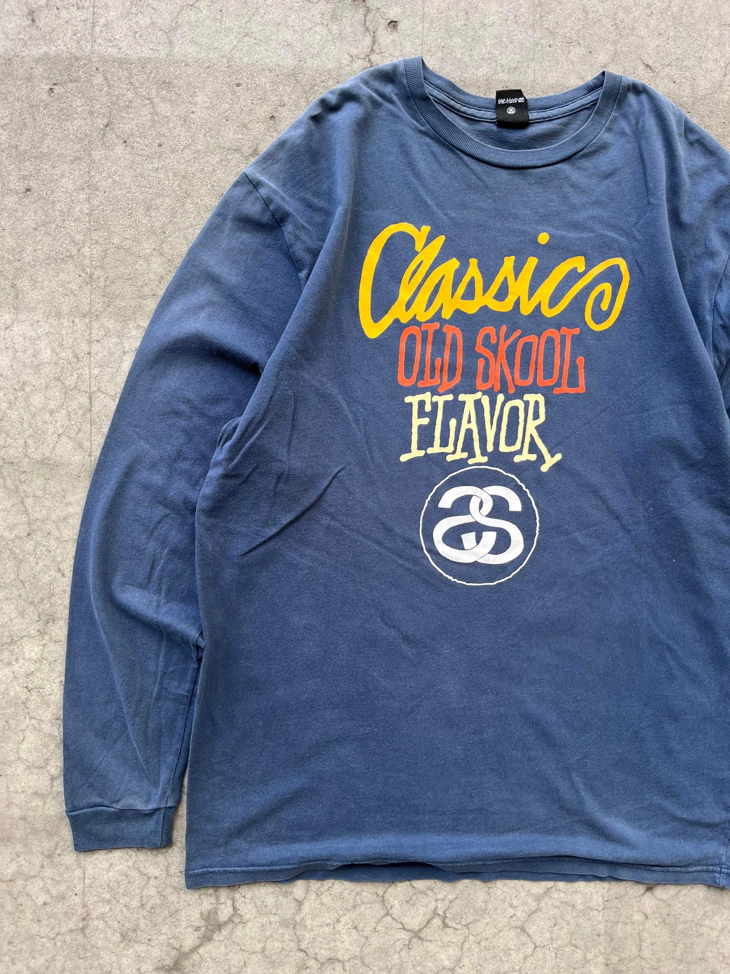 (XL) Stussy Old Skool Flavor LS