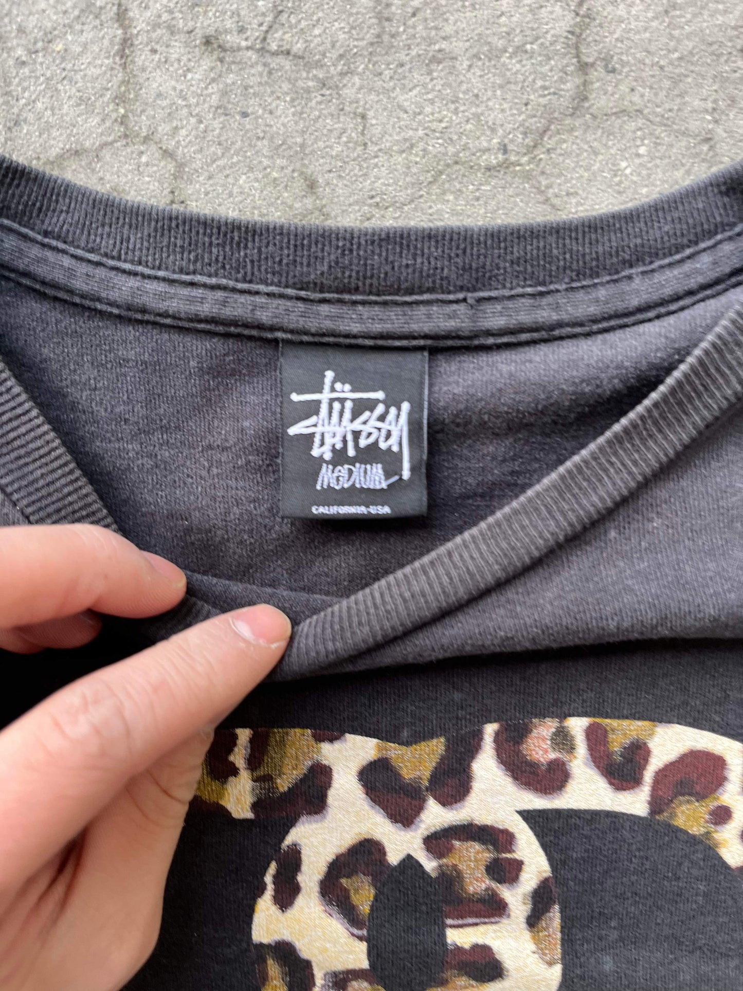 (M/L) Stussy Rock Steady LS