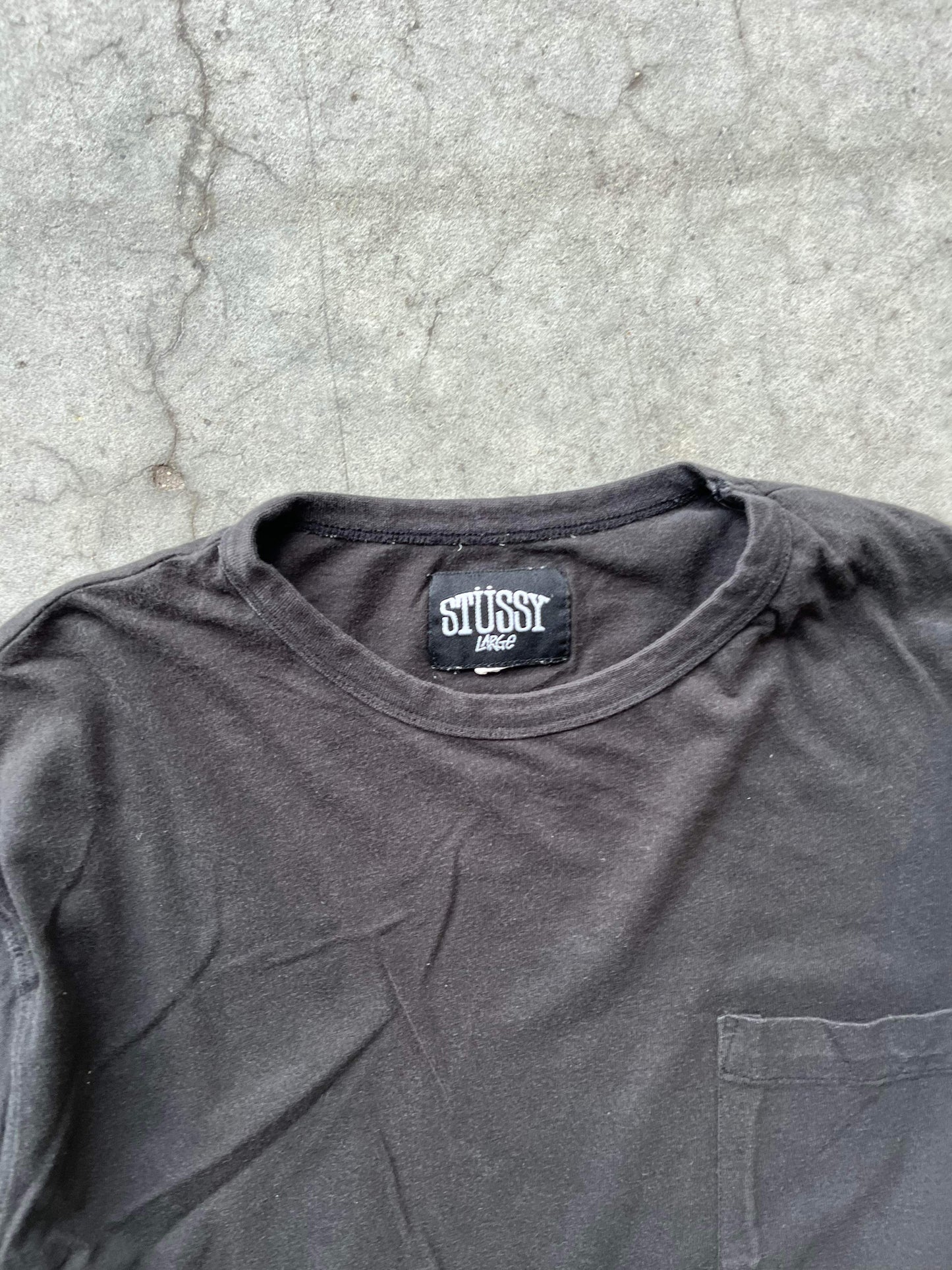 (L) Stussy LS Tee