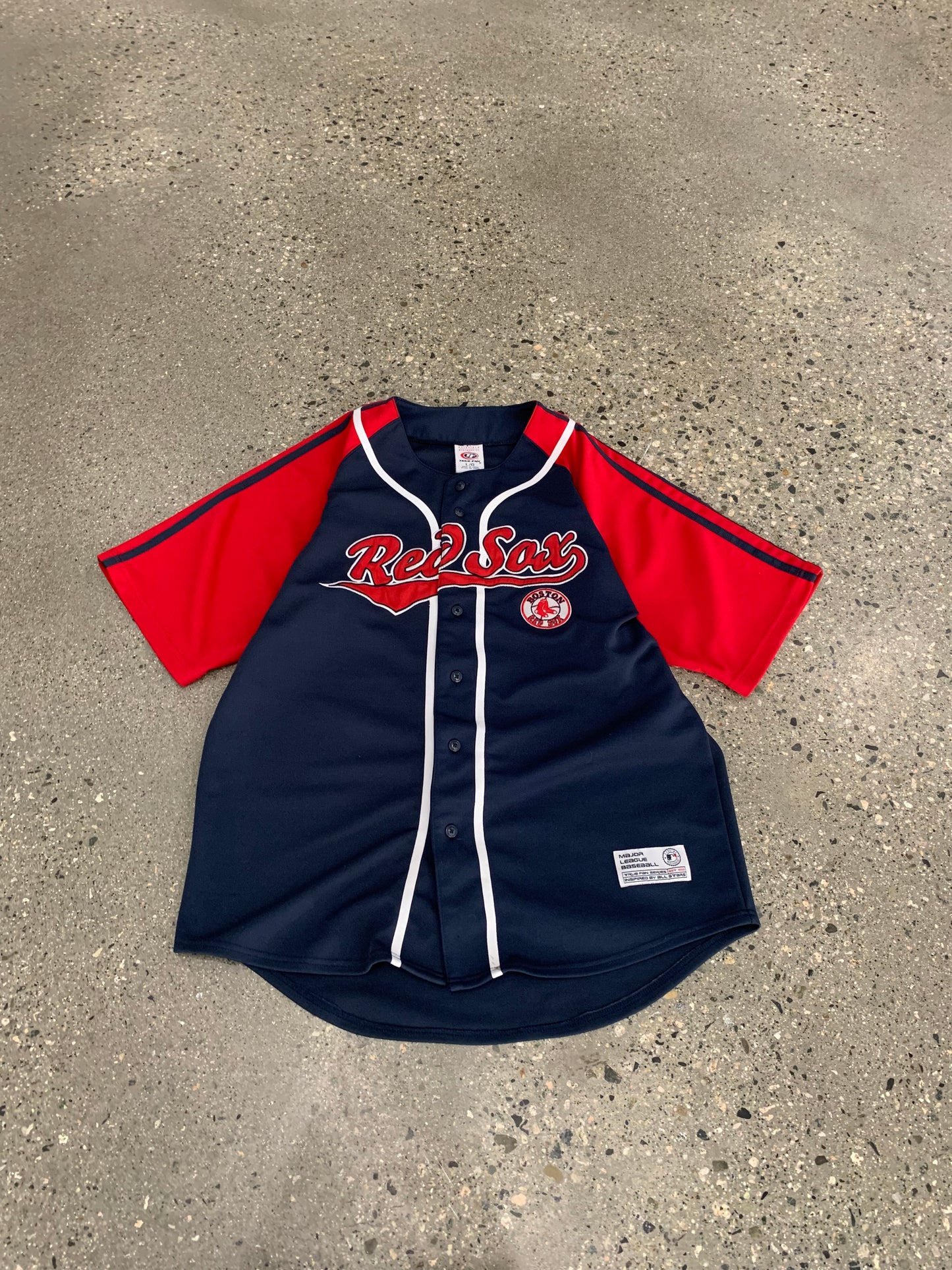 (L) MLB Boston Red Sox Jersey