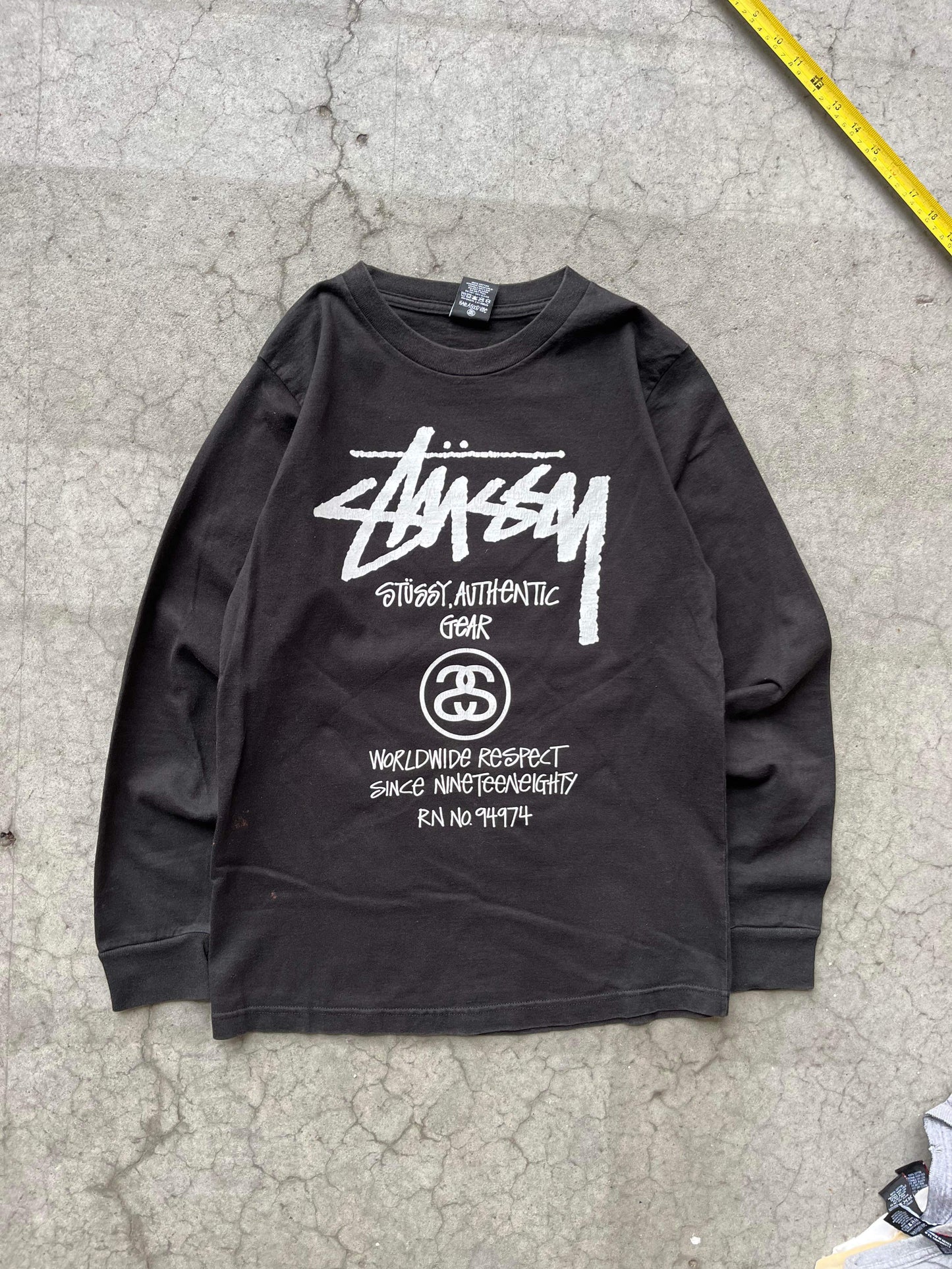 (M) Stussy Authentic Gear LS