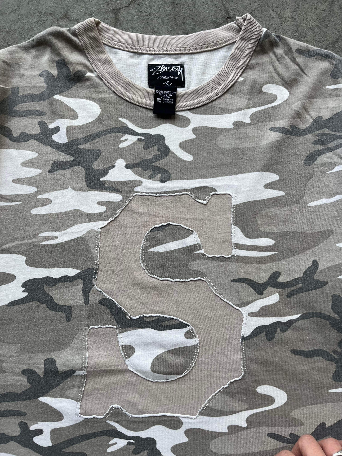 (XL/2X) Stussy Camo S Tee