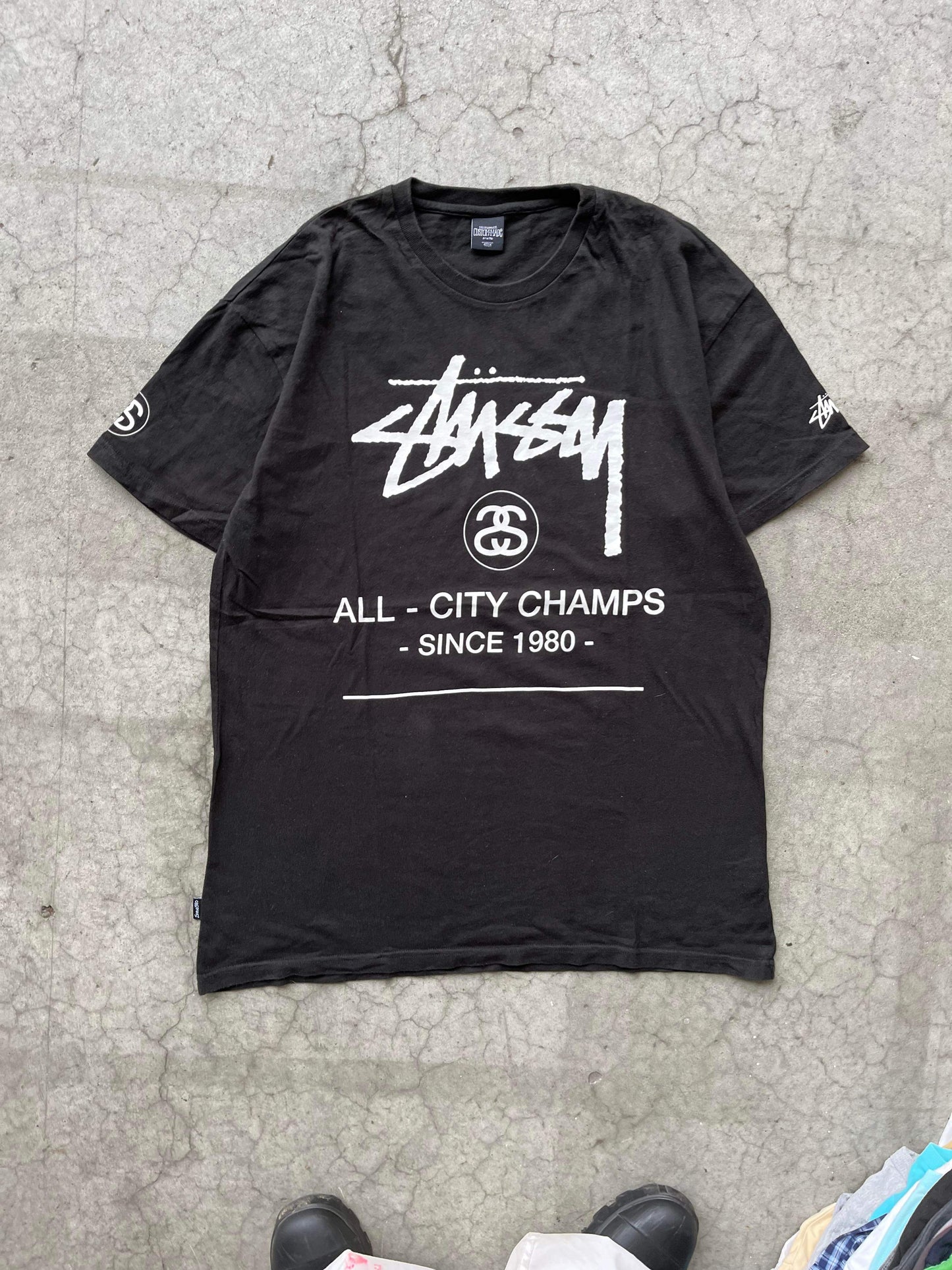 (XL/2X) Stussy All City Champs Tee