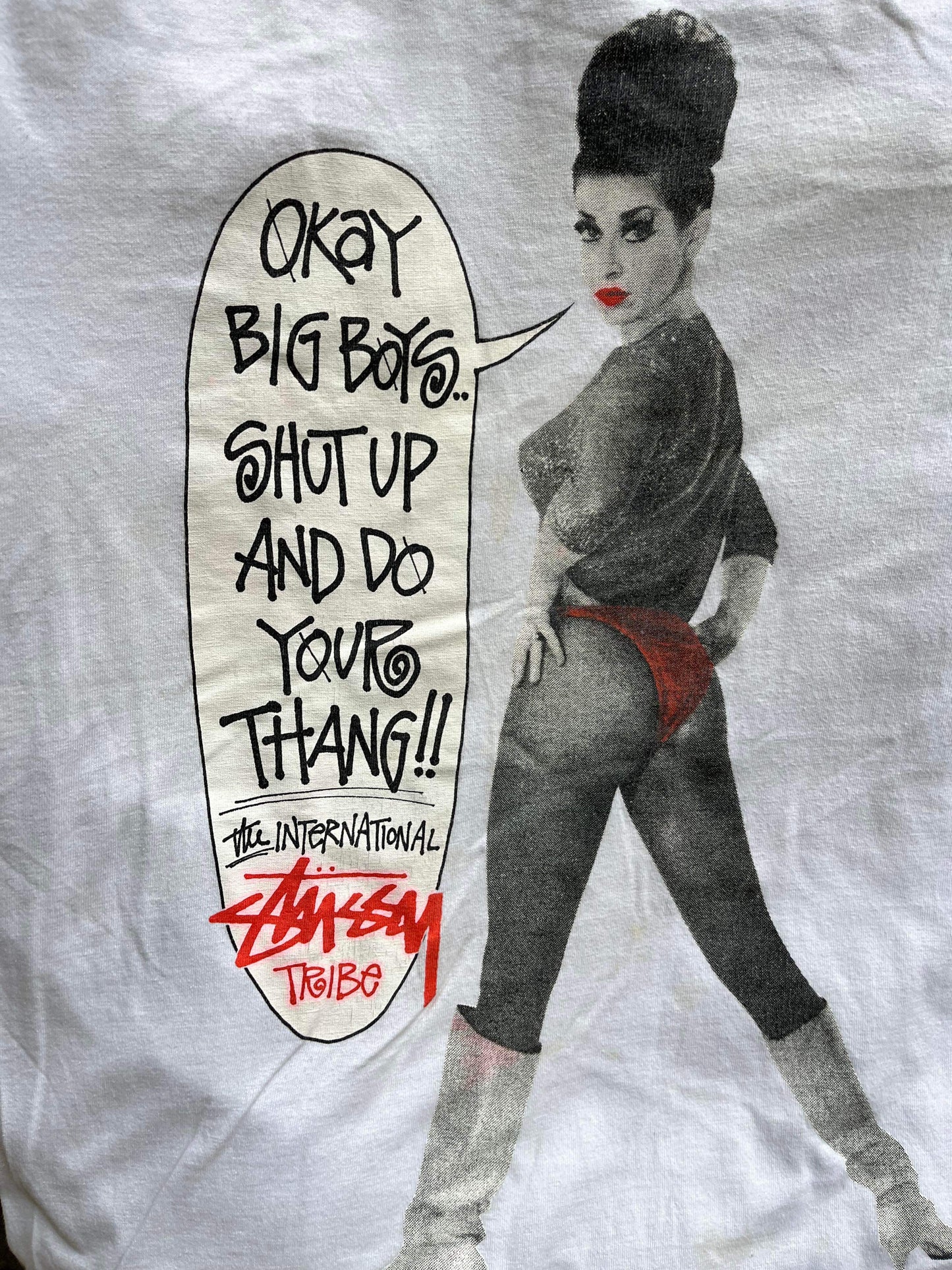 (L/XL) 90’s Stussy Big Boys Tee