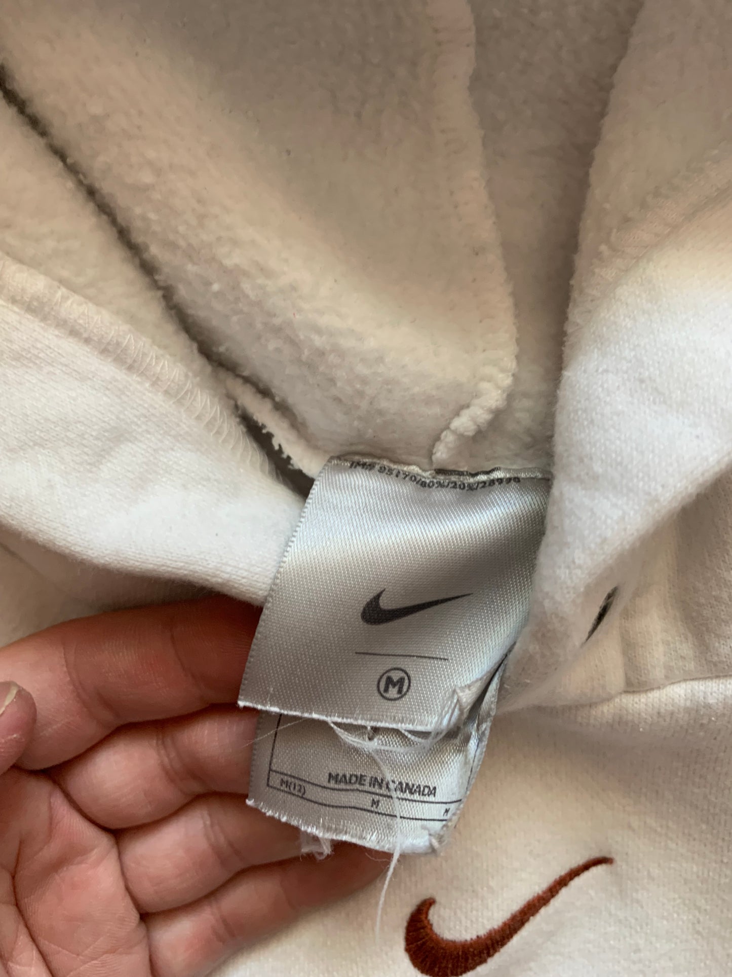 (S) 90’s Nike Center Swoosh Hoodie