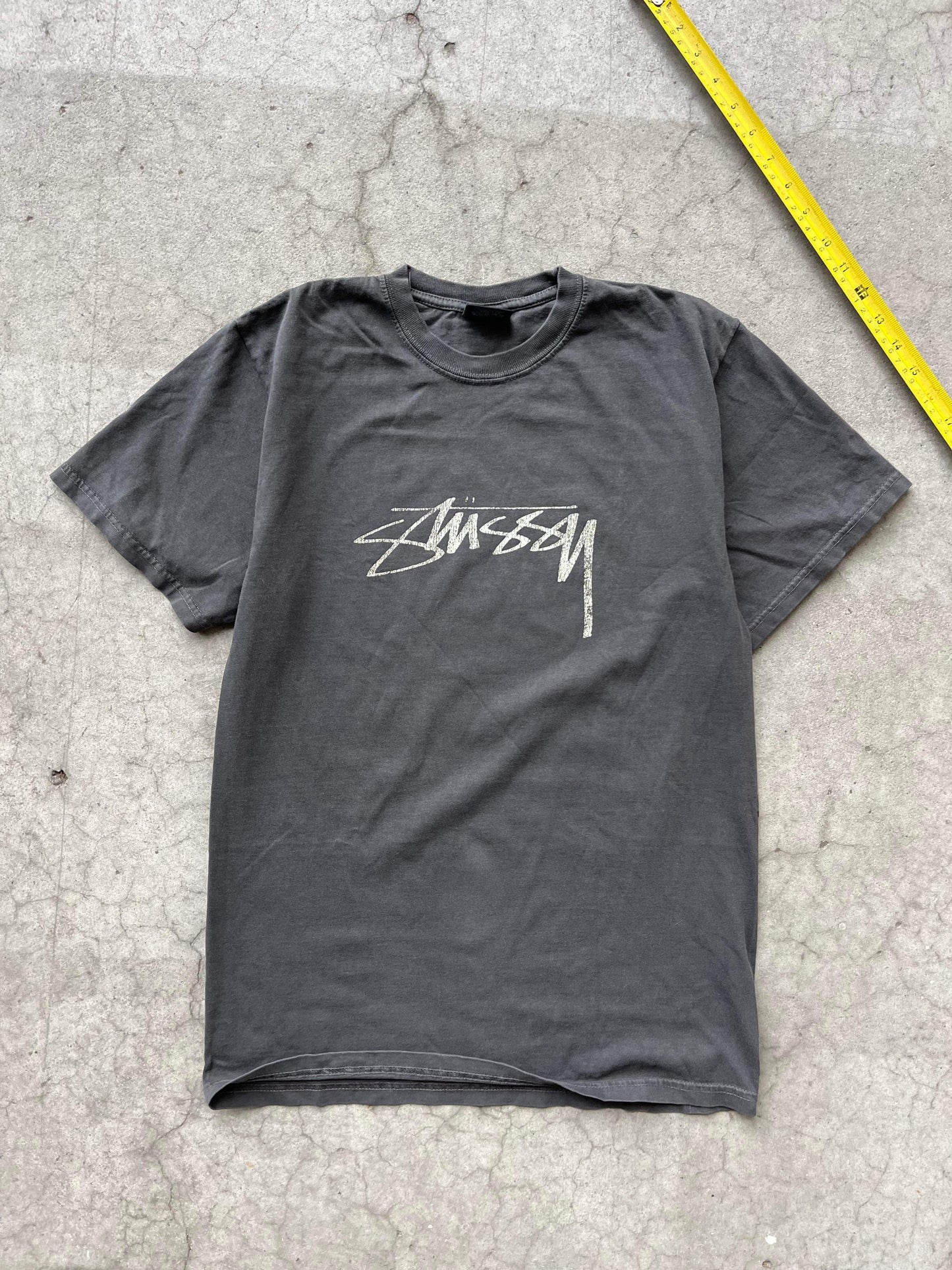 (S/M) Sunfaded Stussy Script Tee