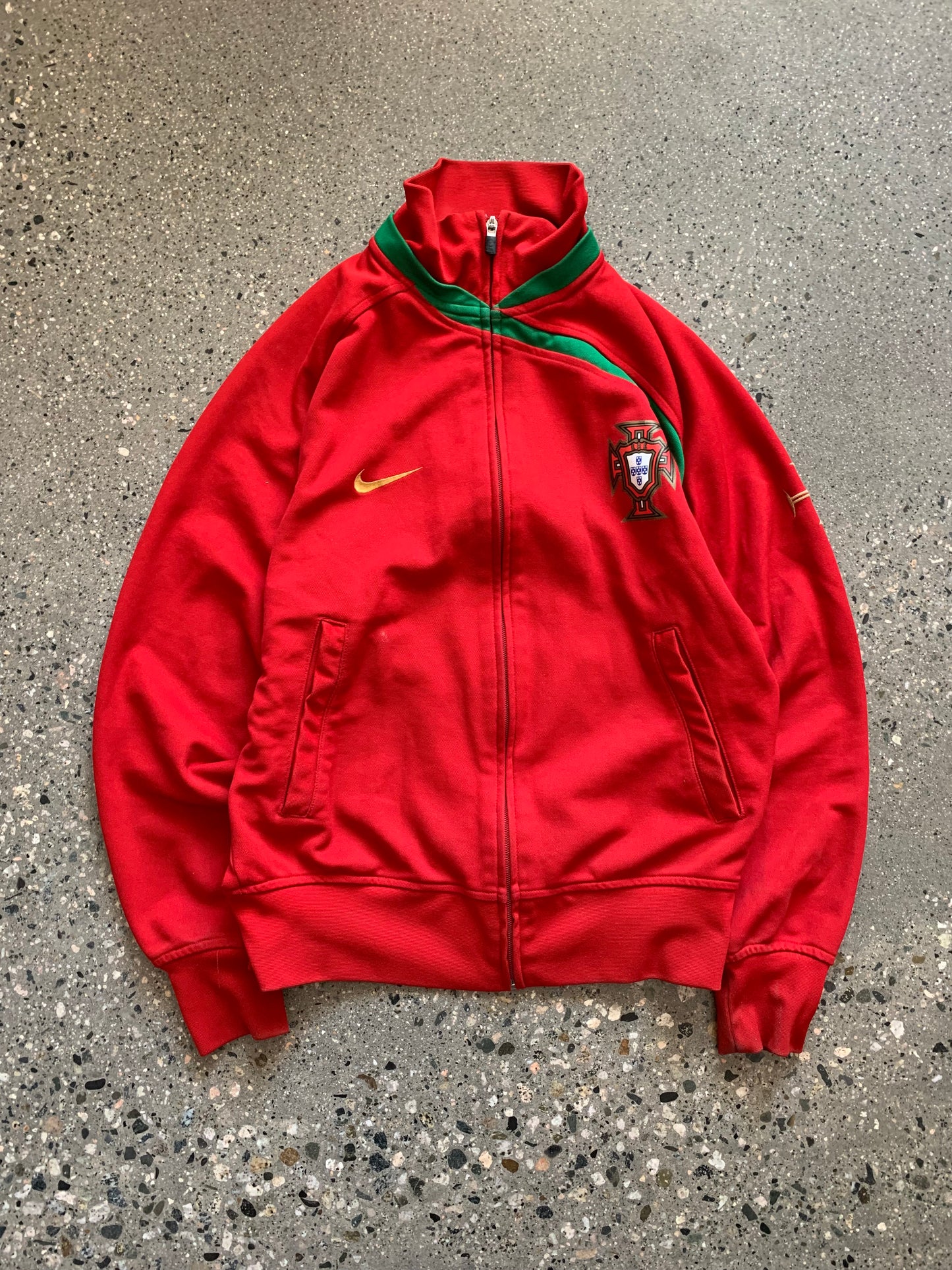 (S)  Nike Portugal National Team Zip Up