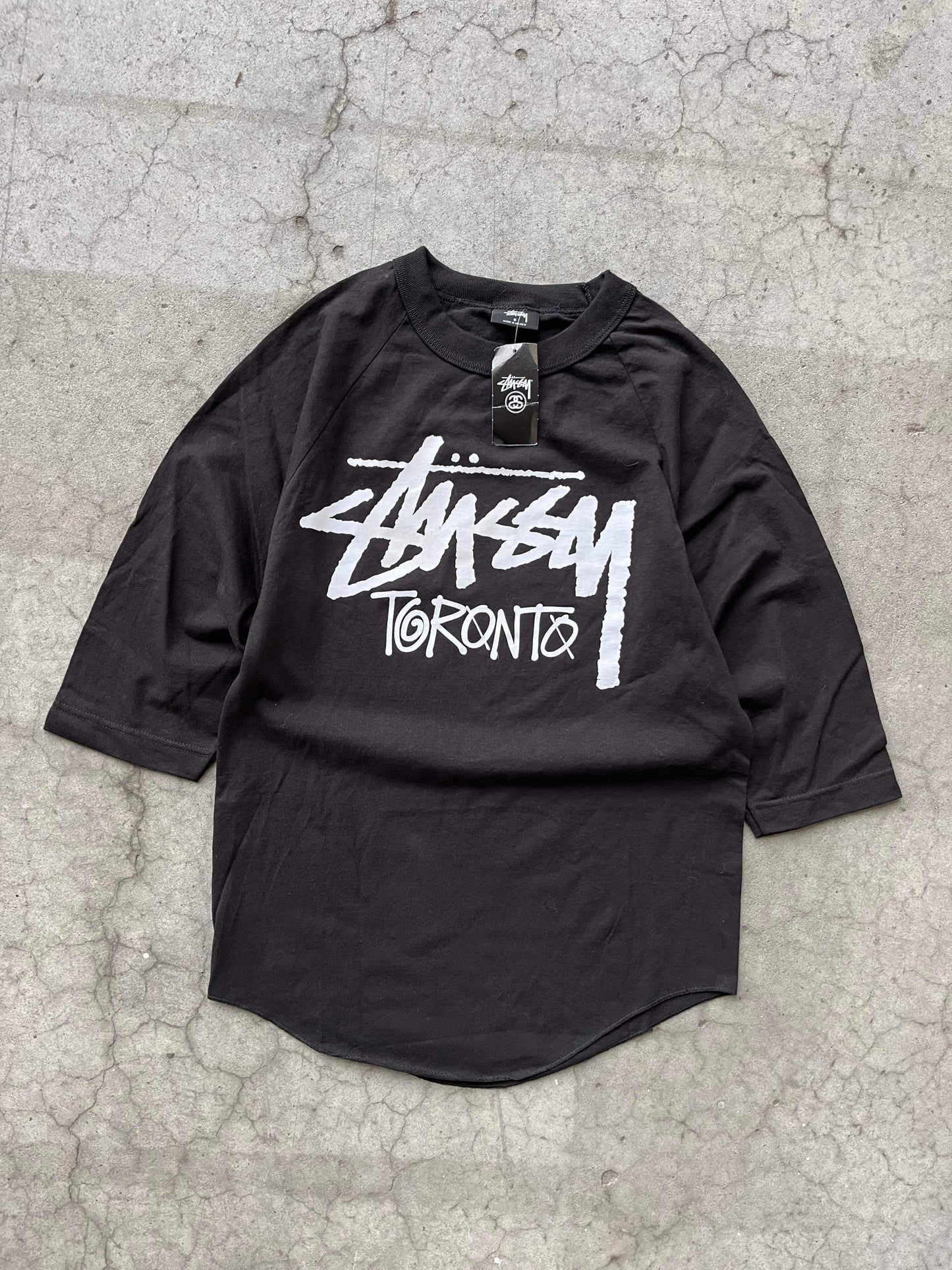 (S) BNWT Stussy Baseball Tee