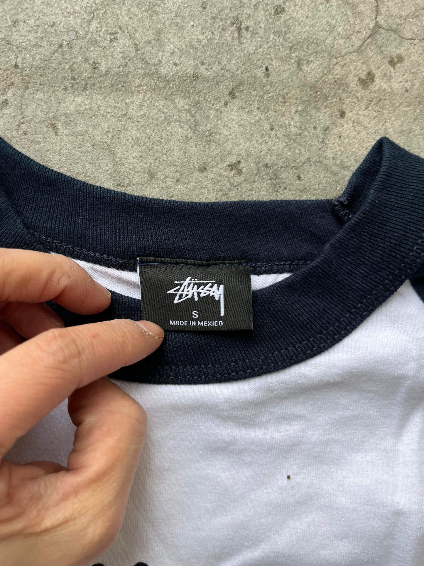 (S) Stussy Baseball Tee