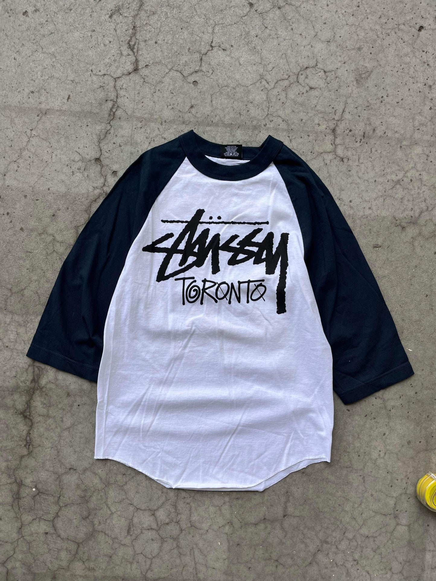 (S) Stussy Baseball Tee