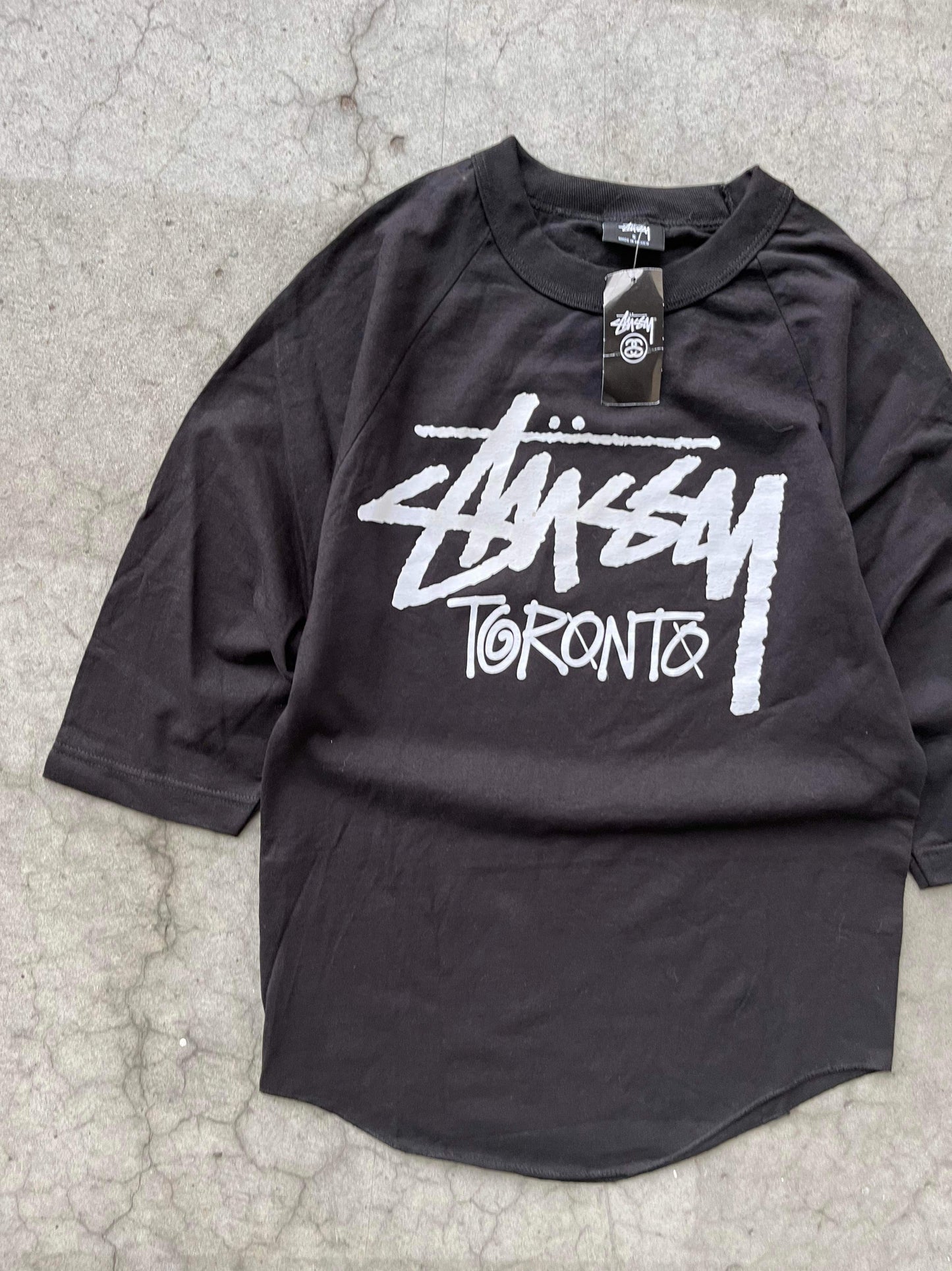 (S) BNWT Stussy Baseball Tee