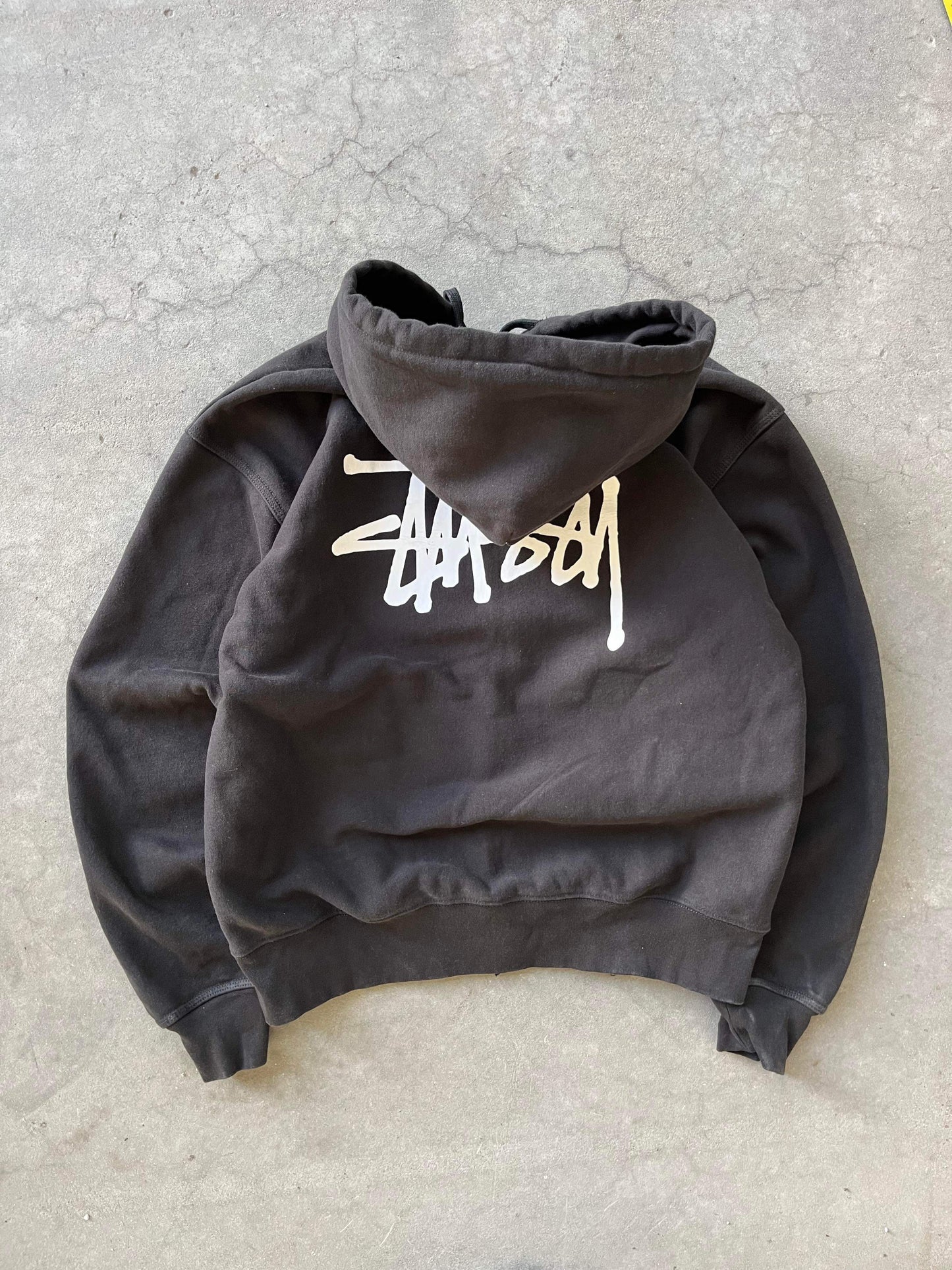 (2X) Stussy Thick Zip Up Hoodie