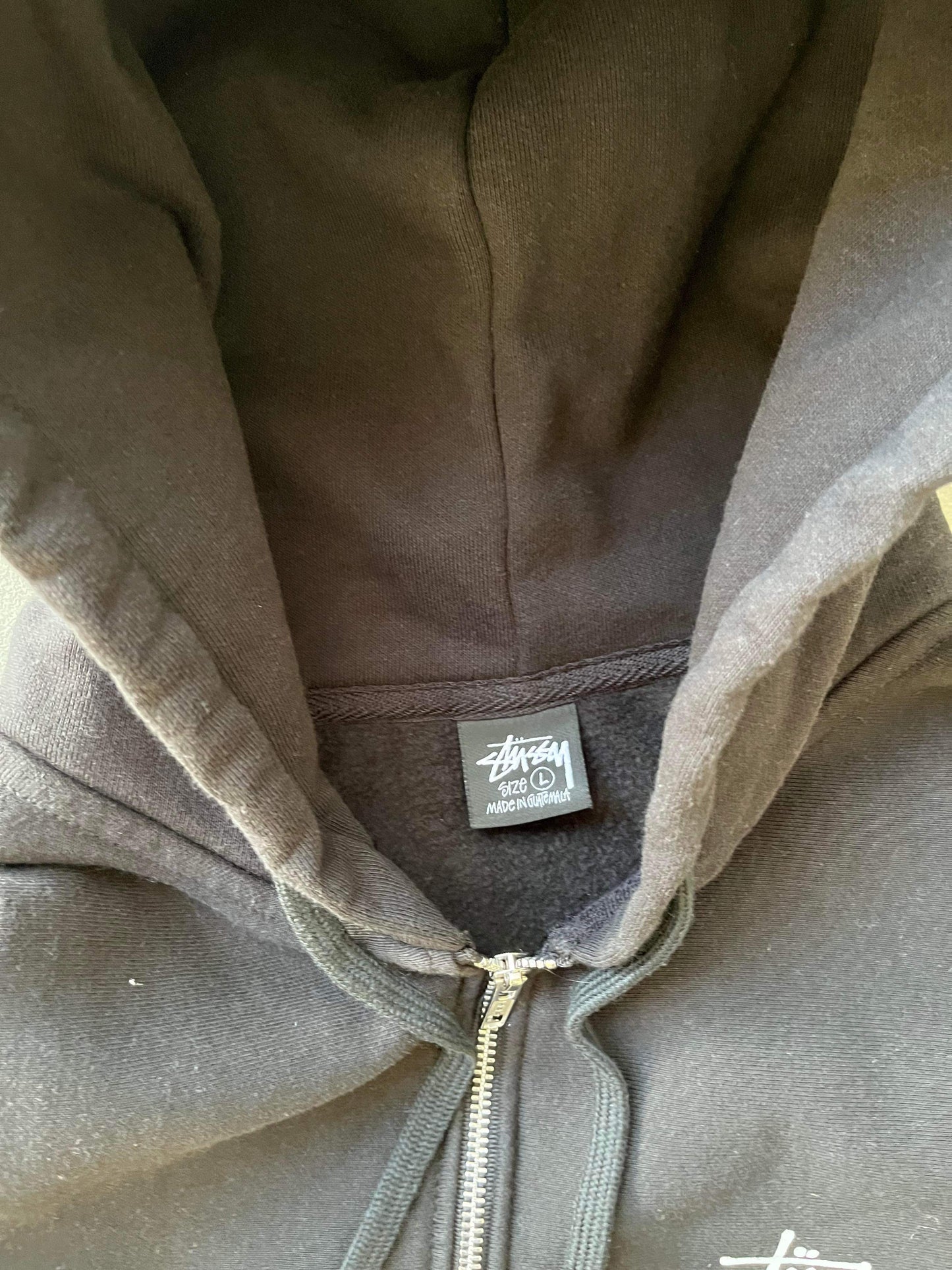 (2X) Stussy Thick Zip Up Hoodie