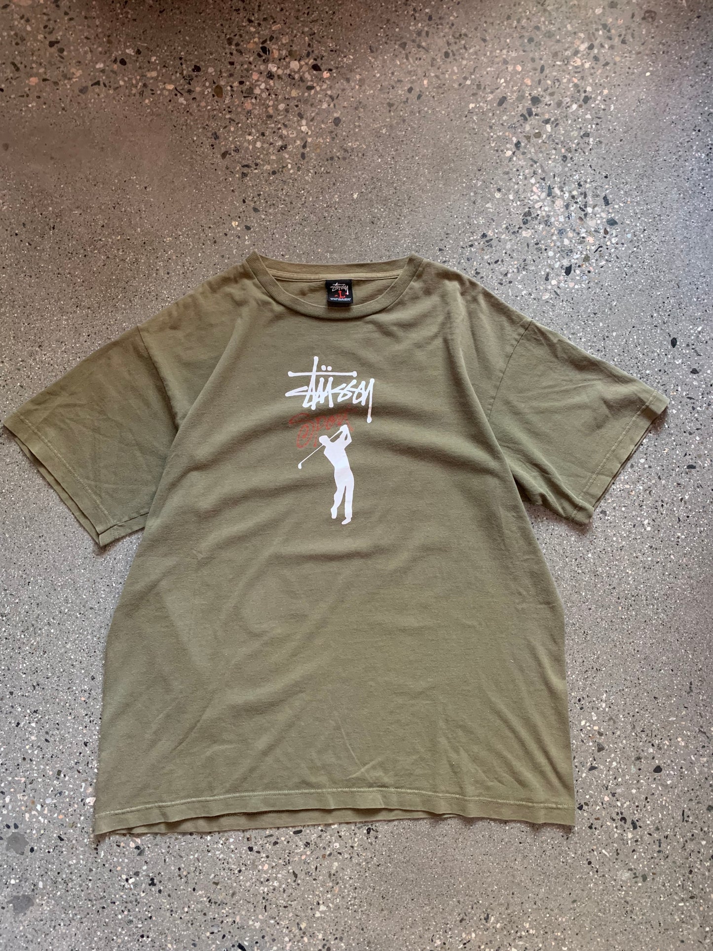 (L) Mid 2000s Stussy Golf Tee