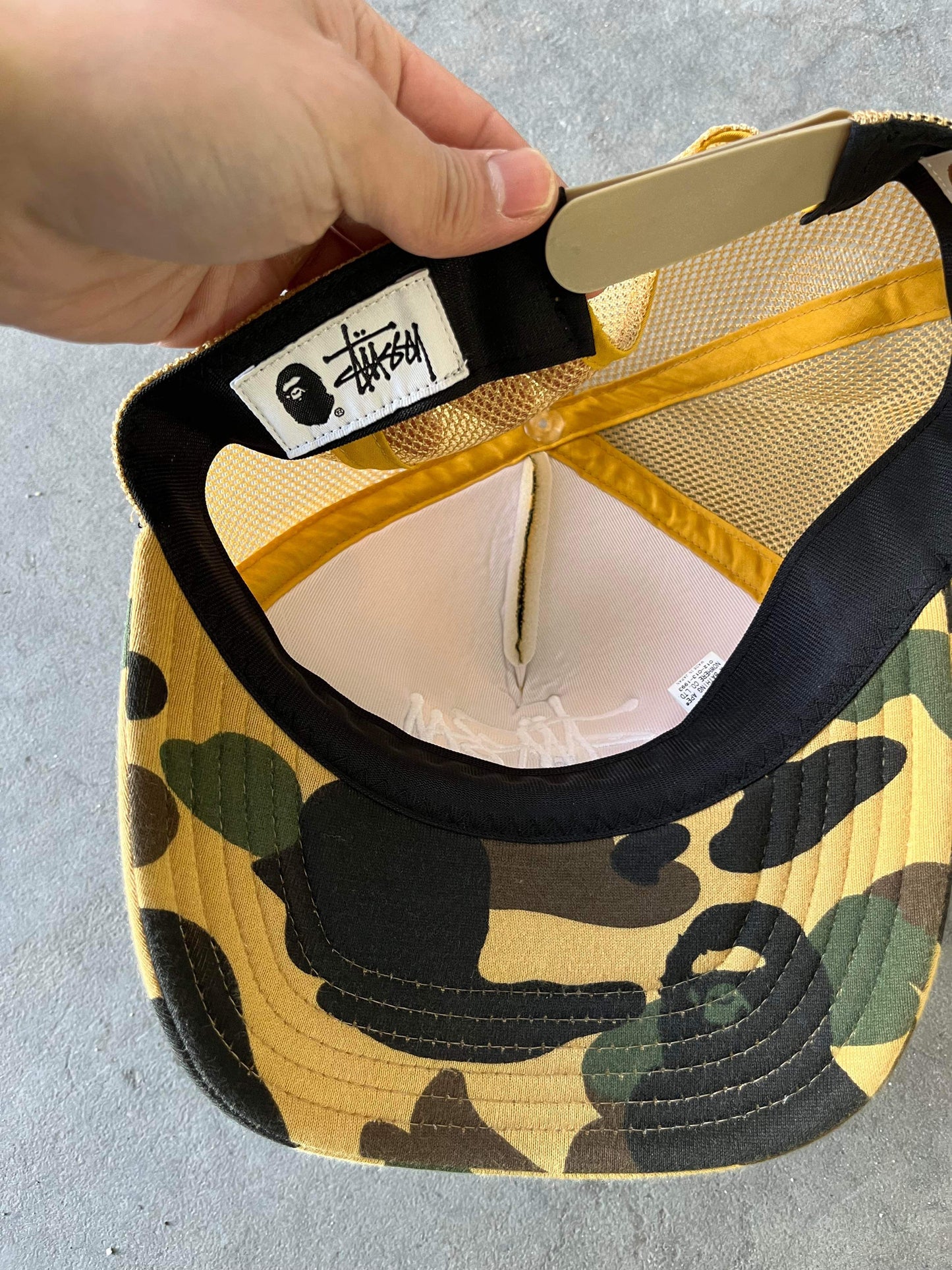 (OSFA) Stussy x BAPE Trucker Hat