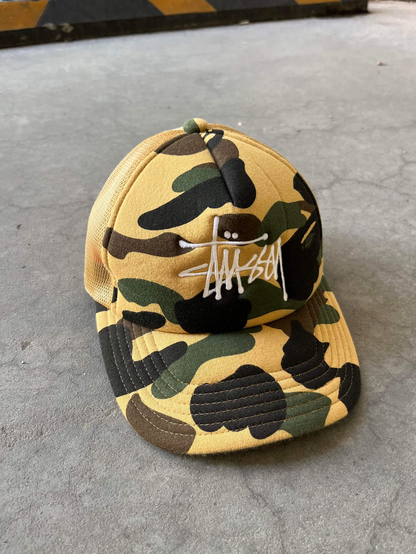 (OSFA) Stussy x BAPE Trucker Hat