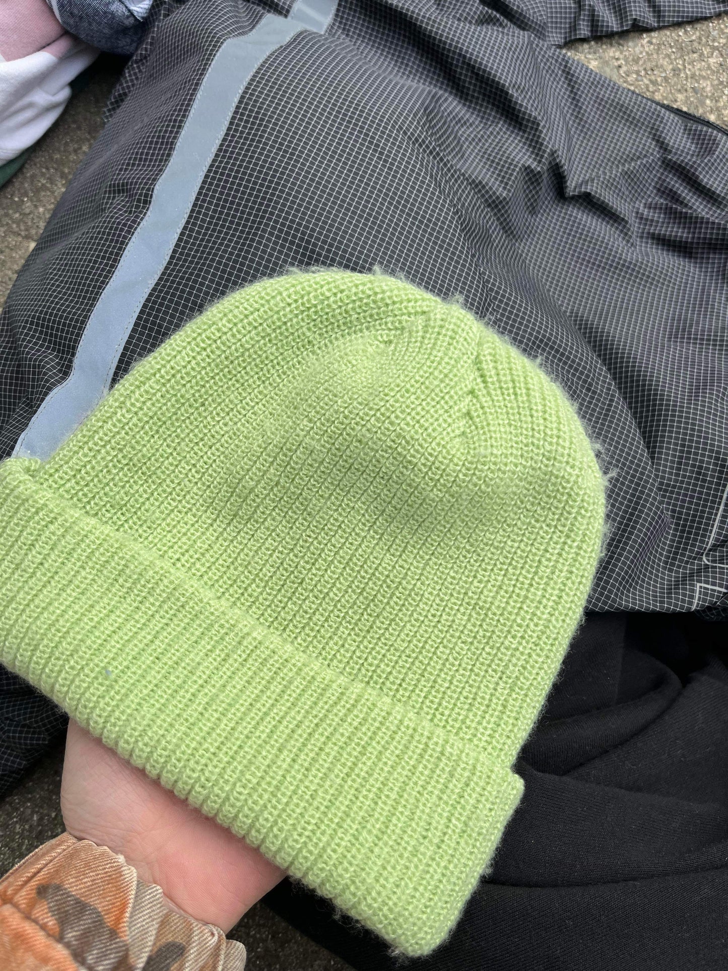 (OSFA) Stussy Avocado Green Beanie