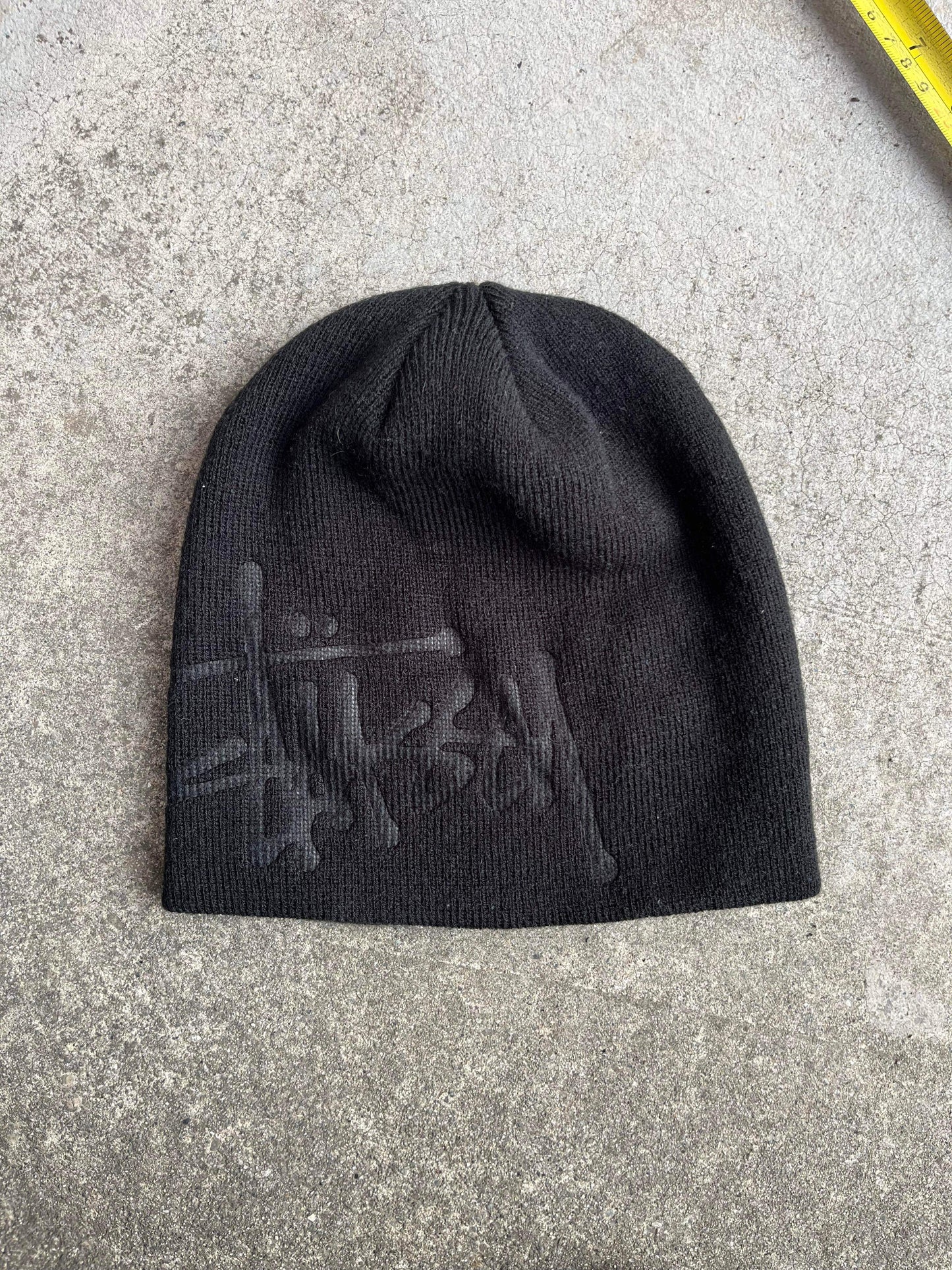 (OSFA) Stussy Script Skull Hat