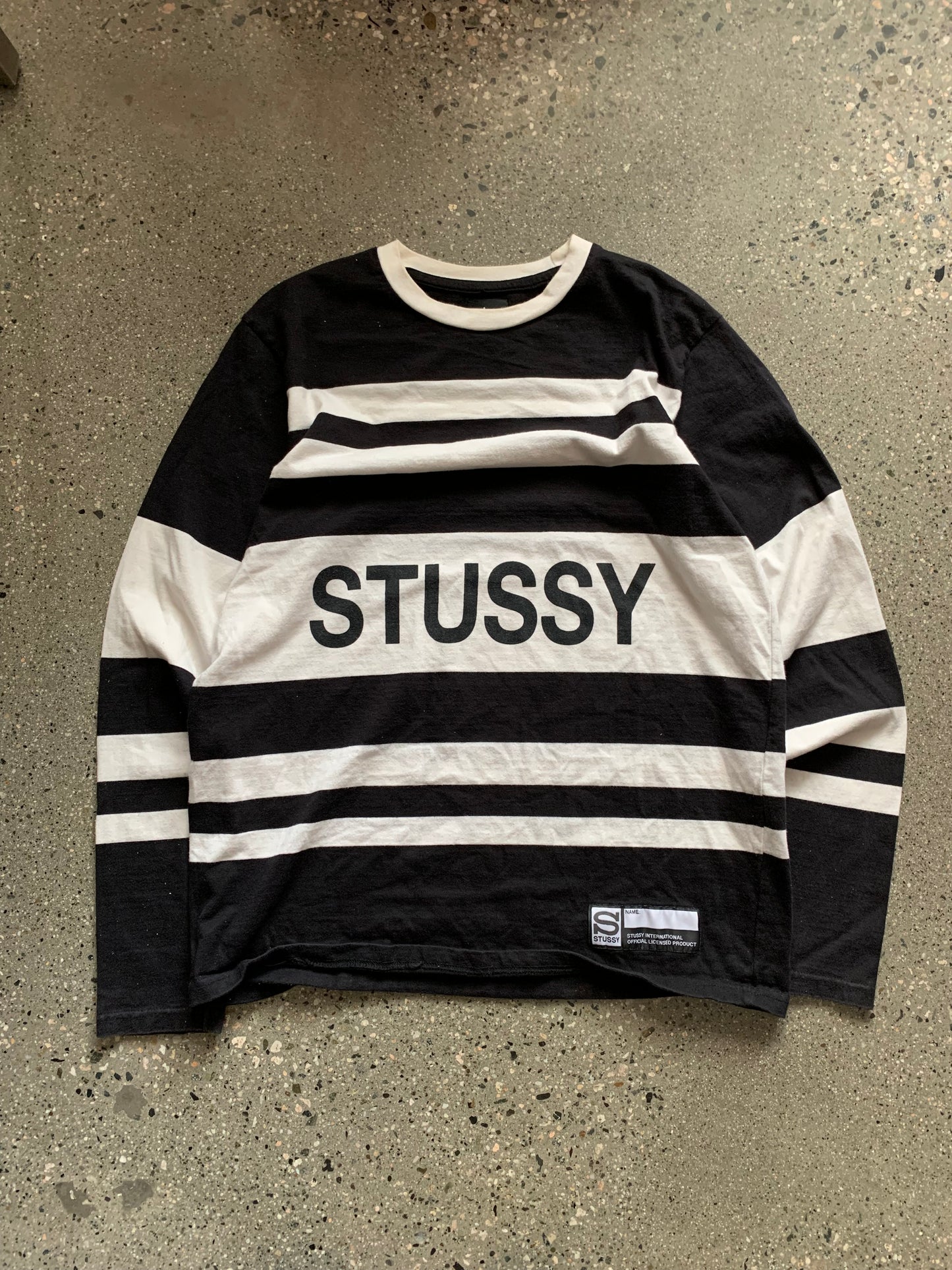 (S) Stussy Striped LS