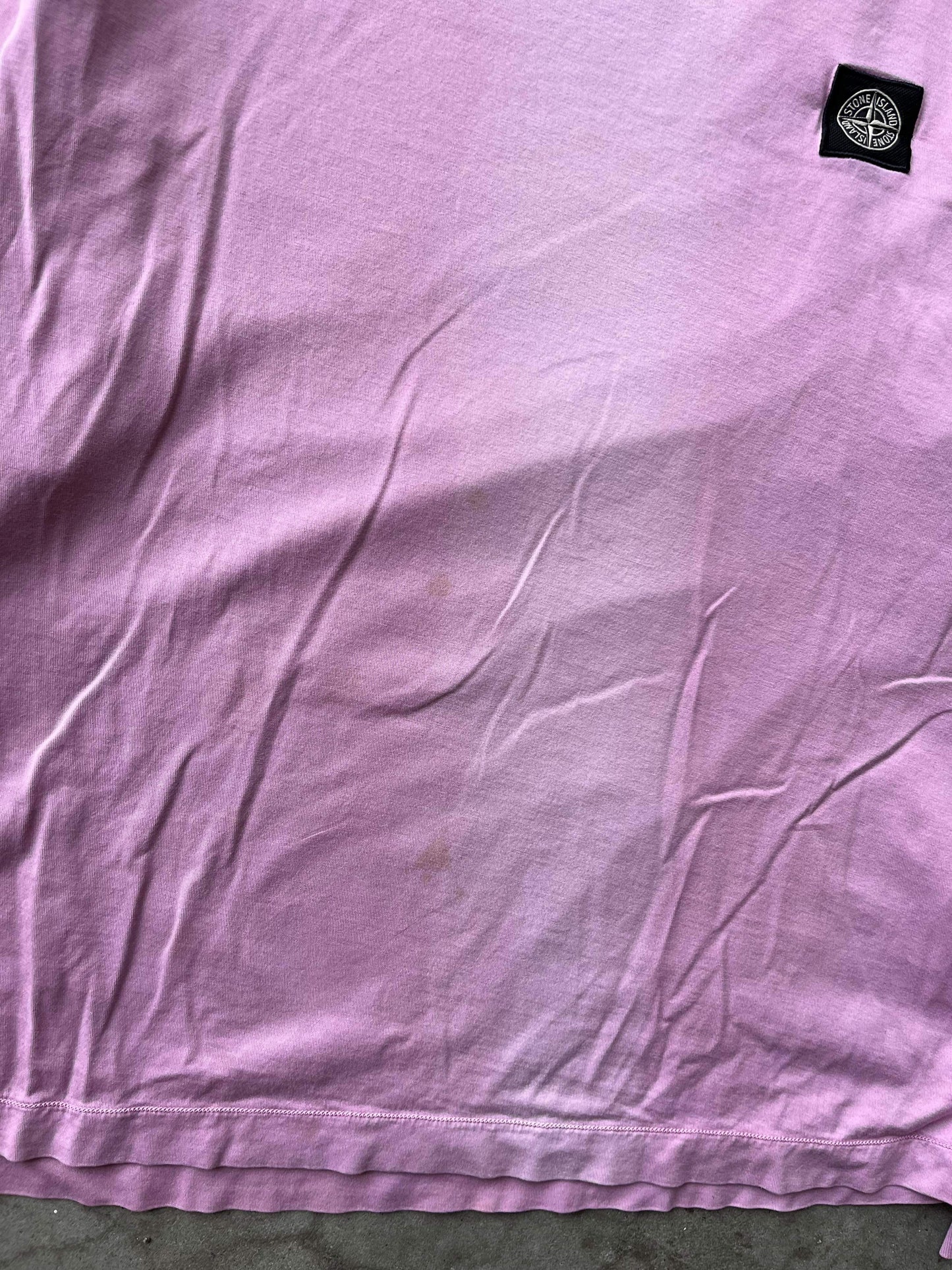 (M) Stone Island Pink LS