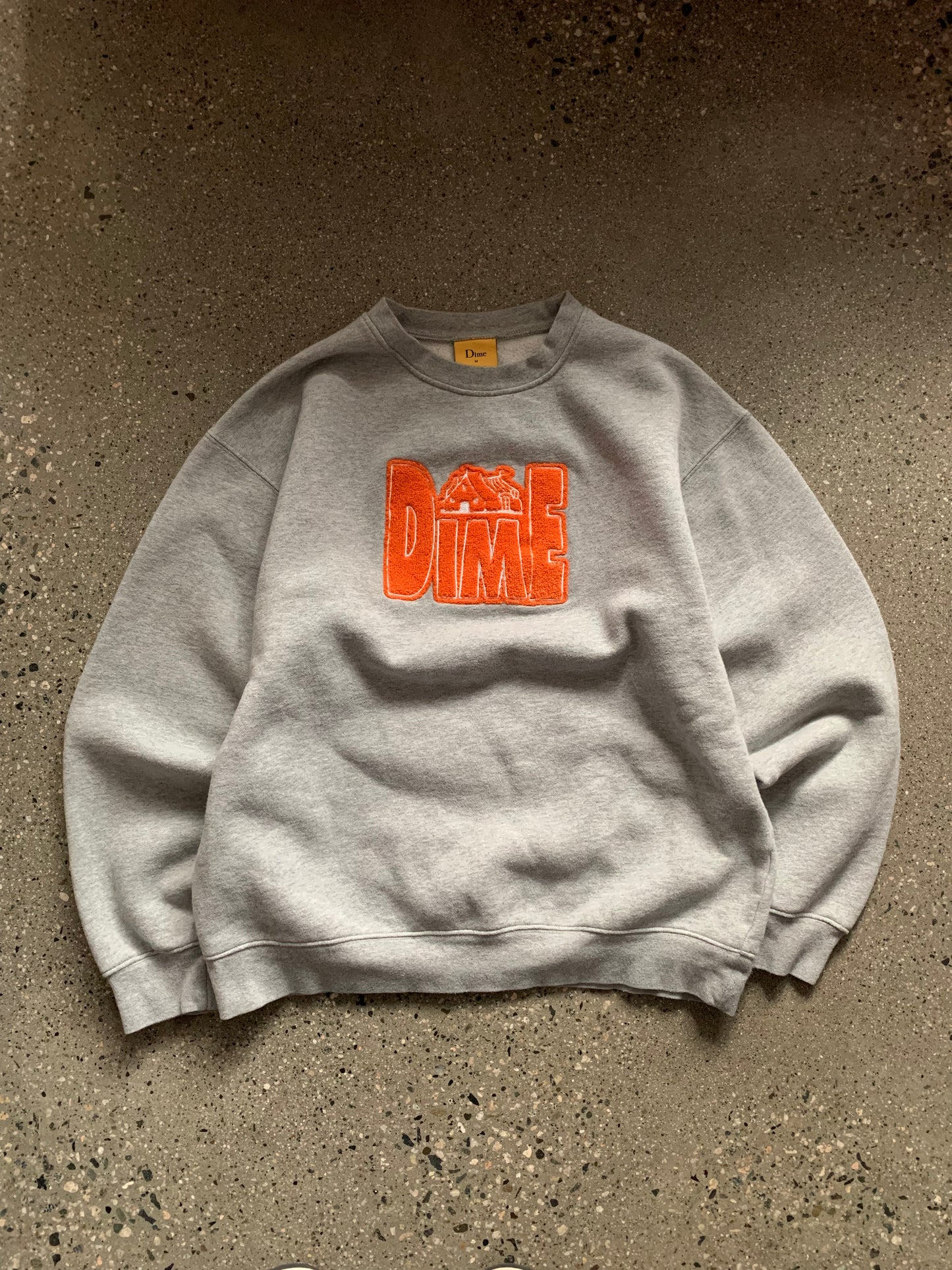 (S/M) Dime Script Crewneck