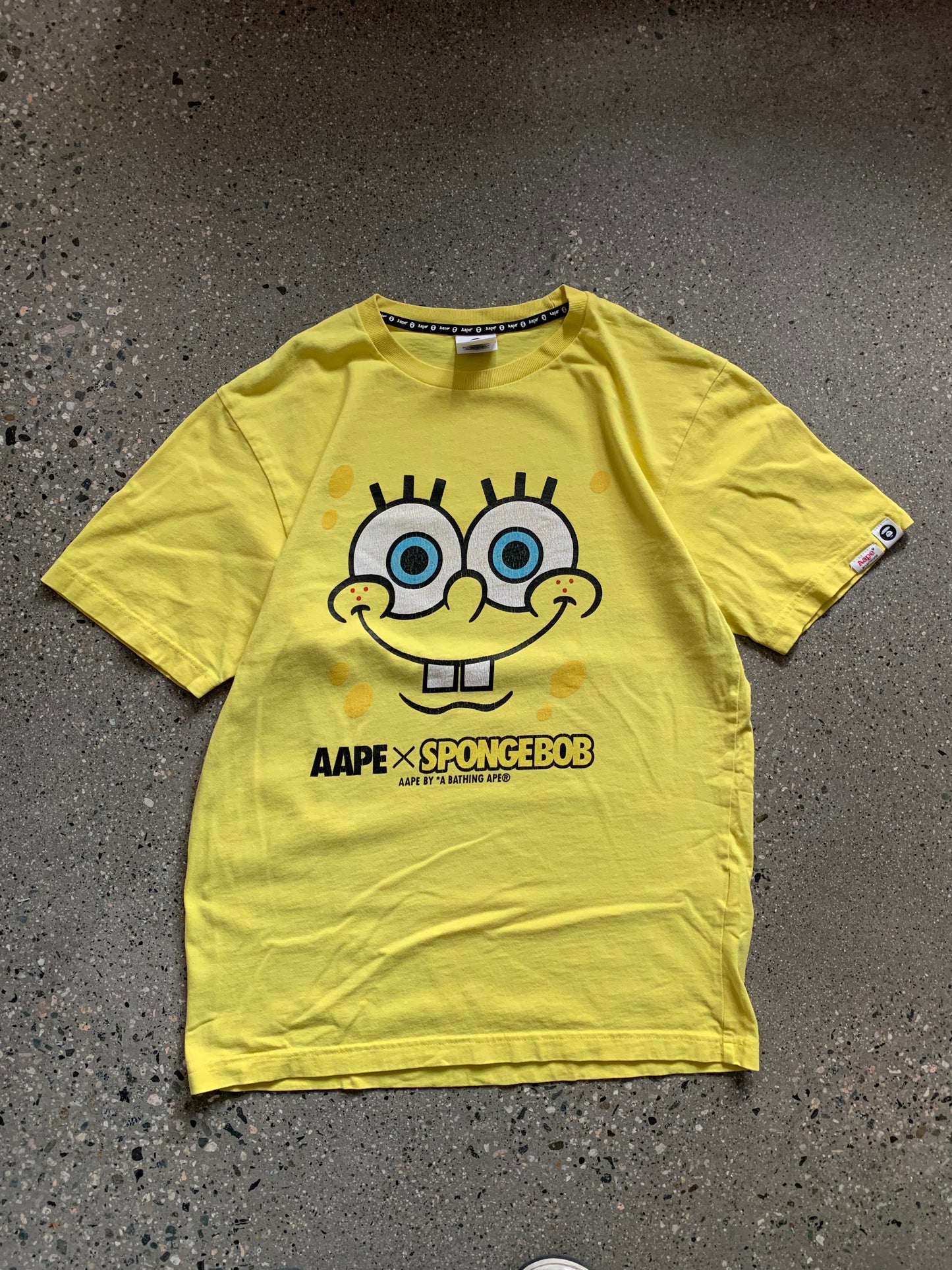 (S/M) AAPE x Spongebob Tee