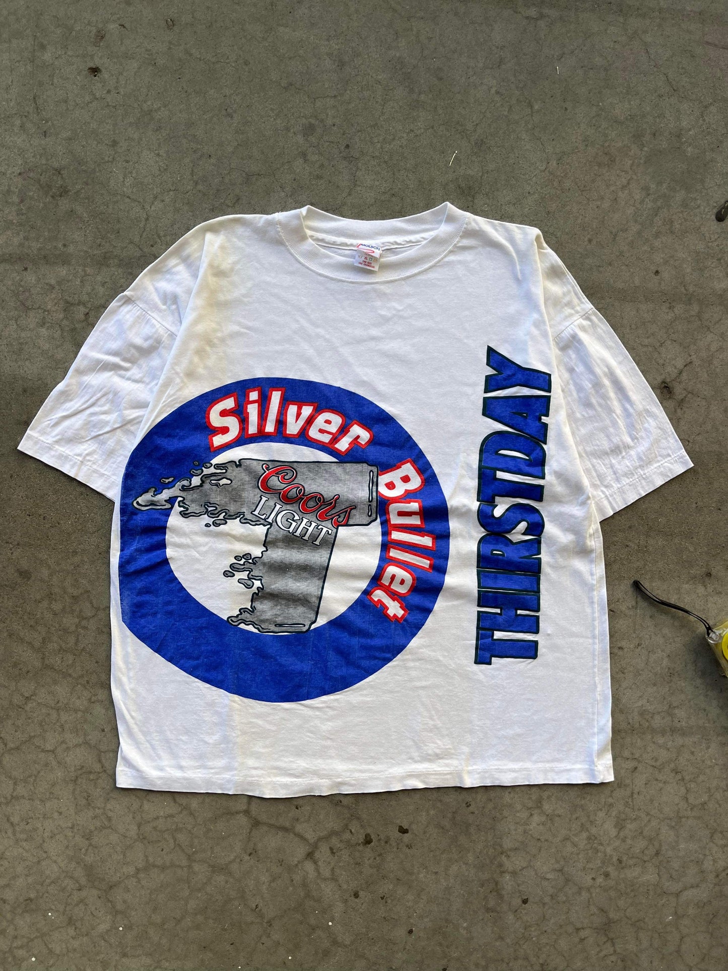 (2X) Vintage Coors Silver Bullet Tee