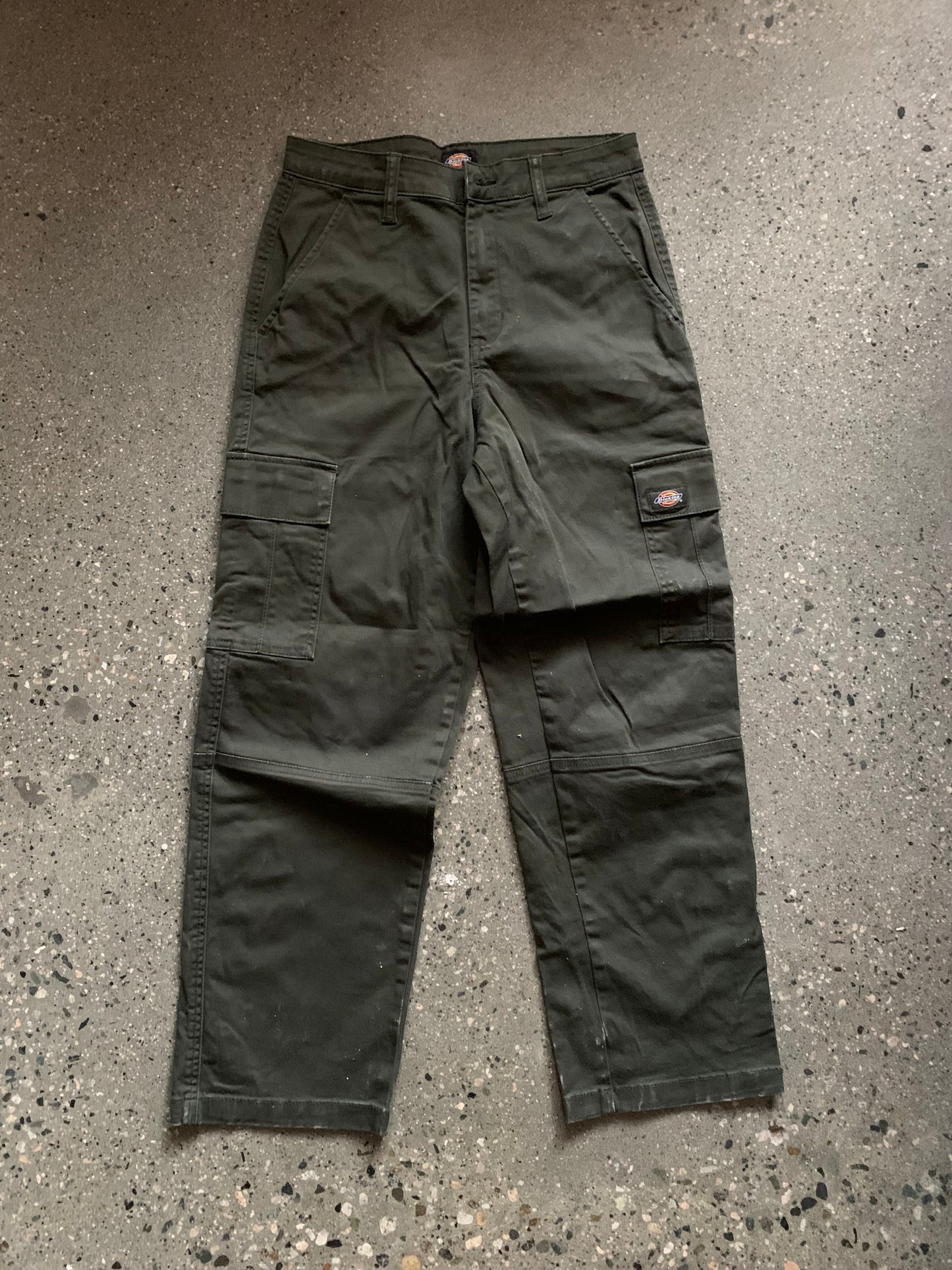 (28”) Dickies Military Green Cargos