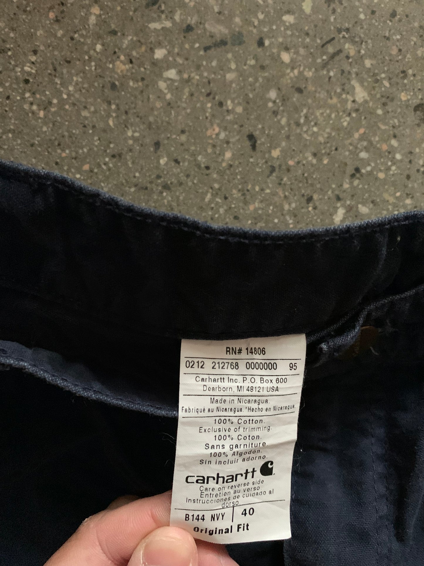 (40”) Carhartt Carpenters Shorts