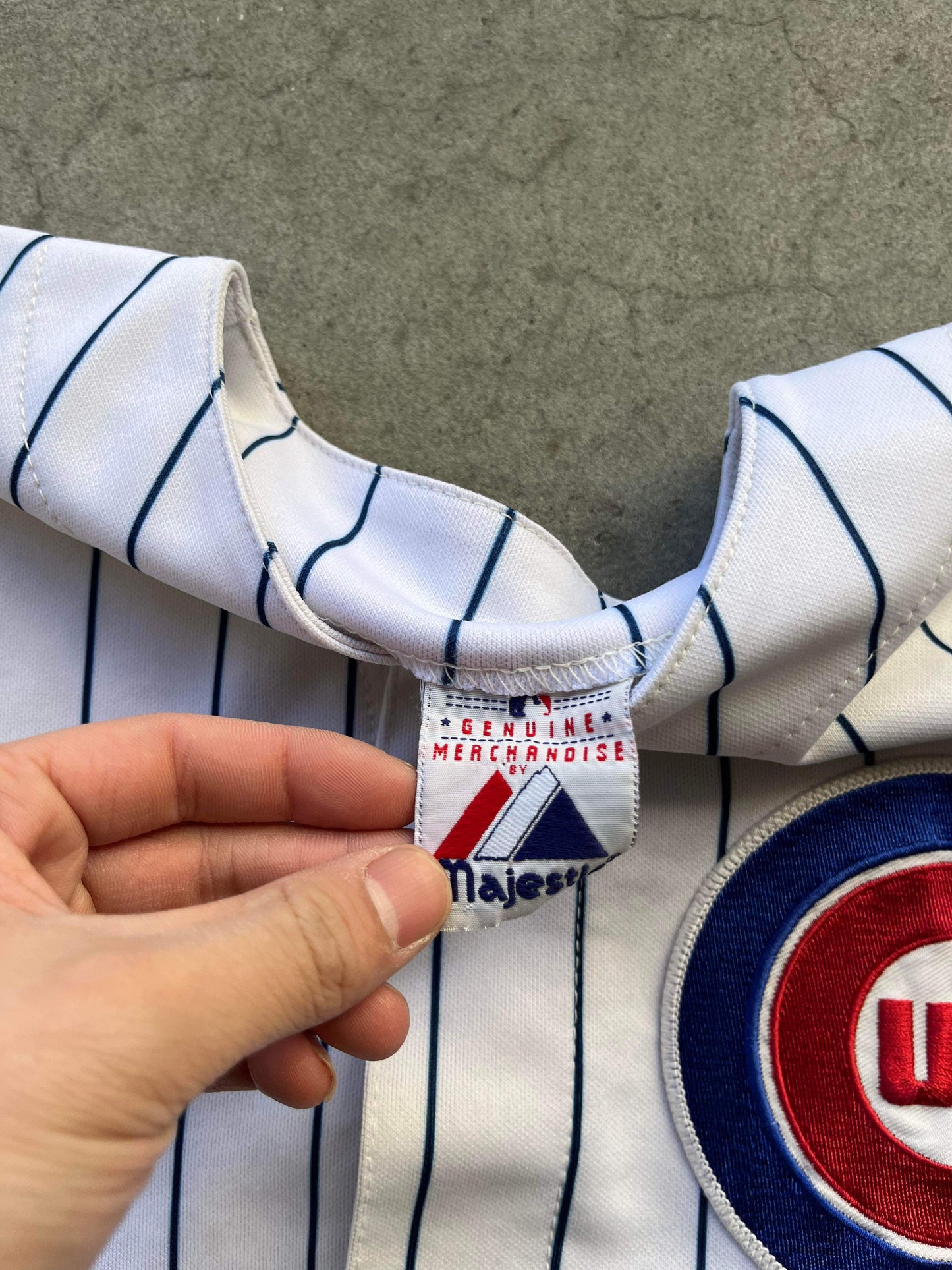 (S) Majestic Chicago Cubs MLB Jersey