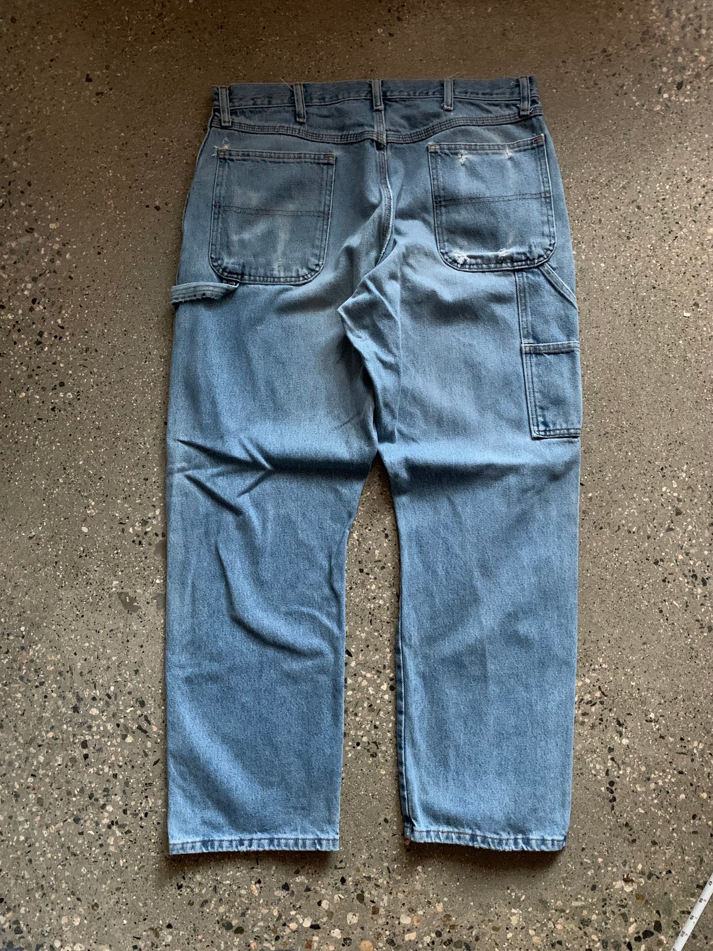 (36”) Rustler Distressed Carpenter Jeans