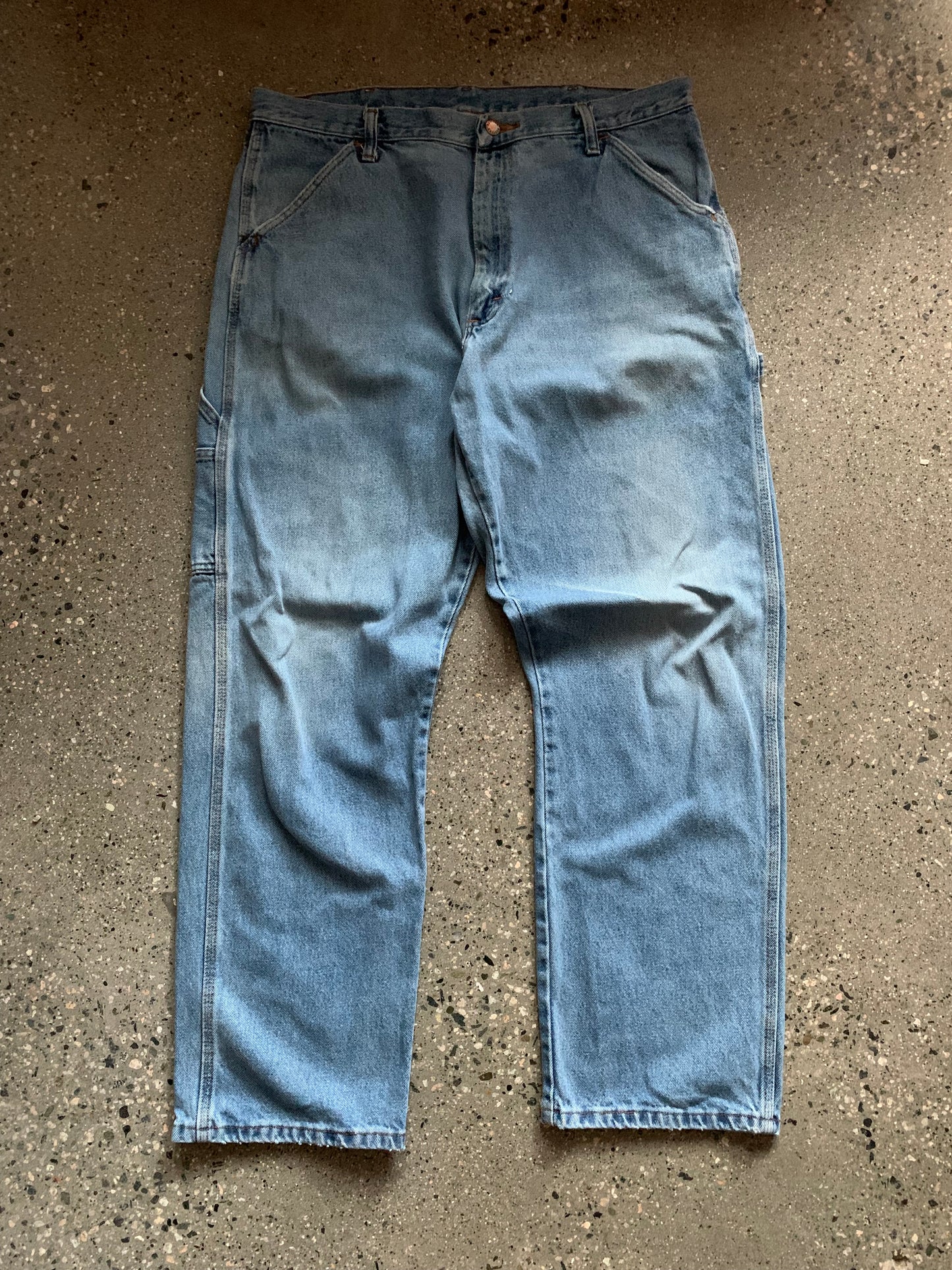 (36”) Rustler Distressed Carpenter Jeans