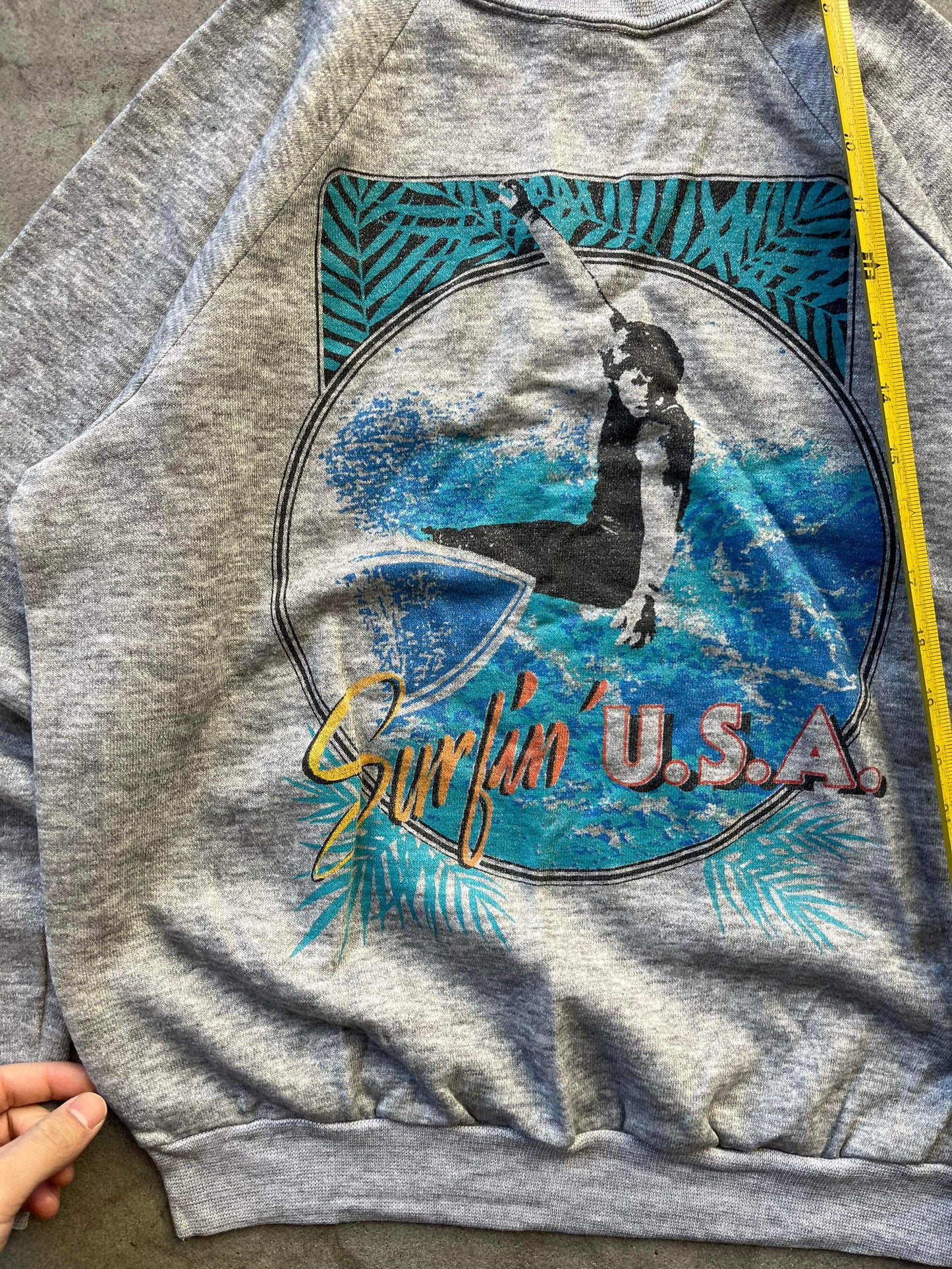 (xs/s) 80s/90s Surfin USA Crewneck