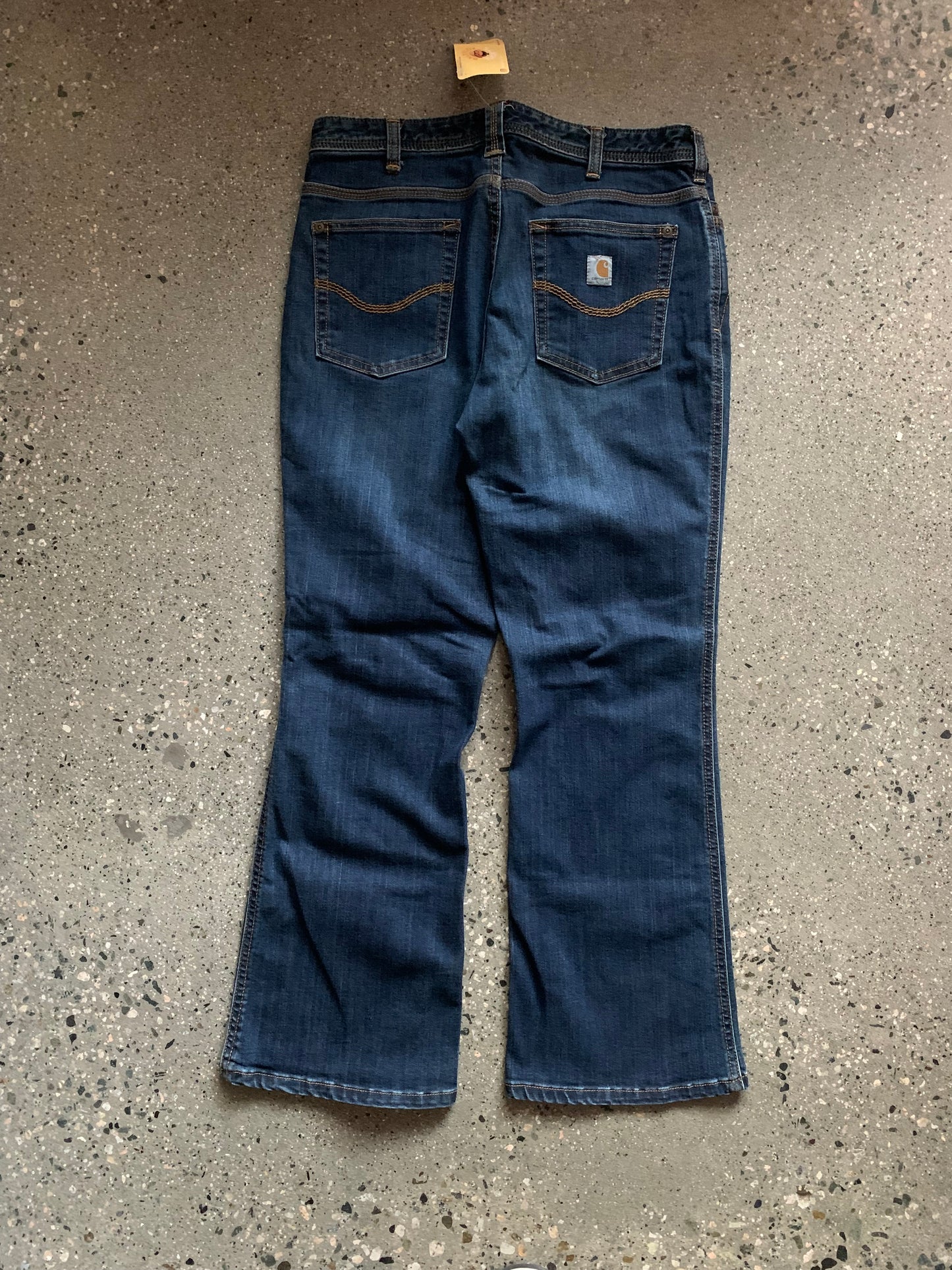 (30”) Carhartt Dark Wash Flared Denim