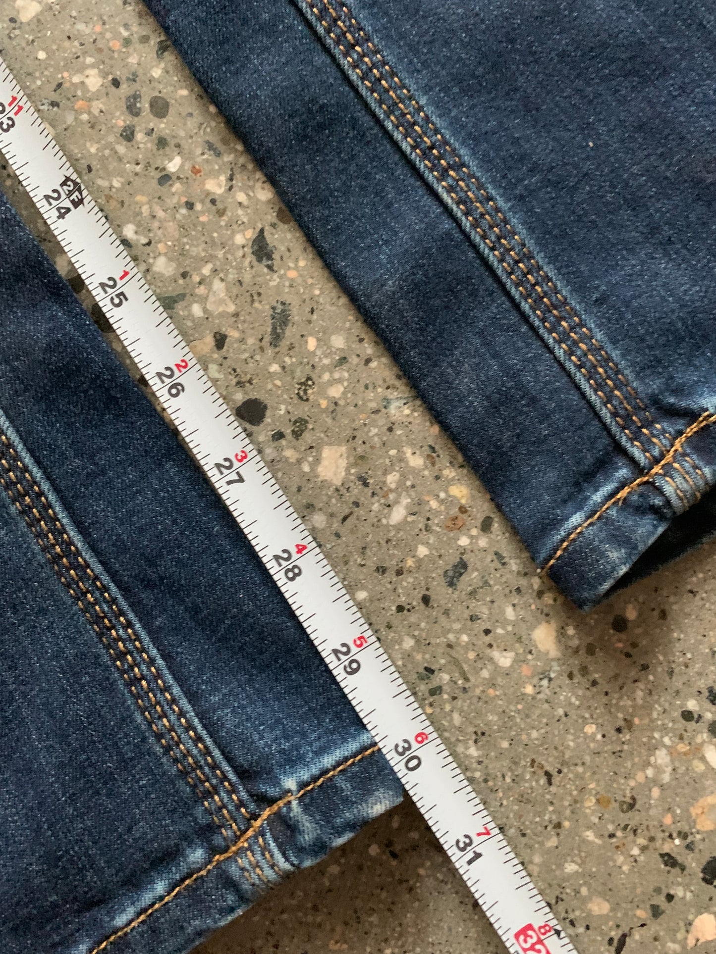 (30”) Carhartt Dark Wash Flared Denim