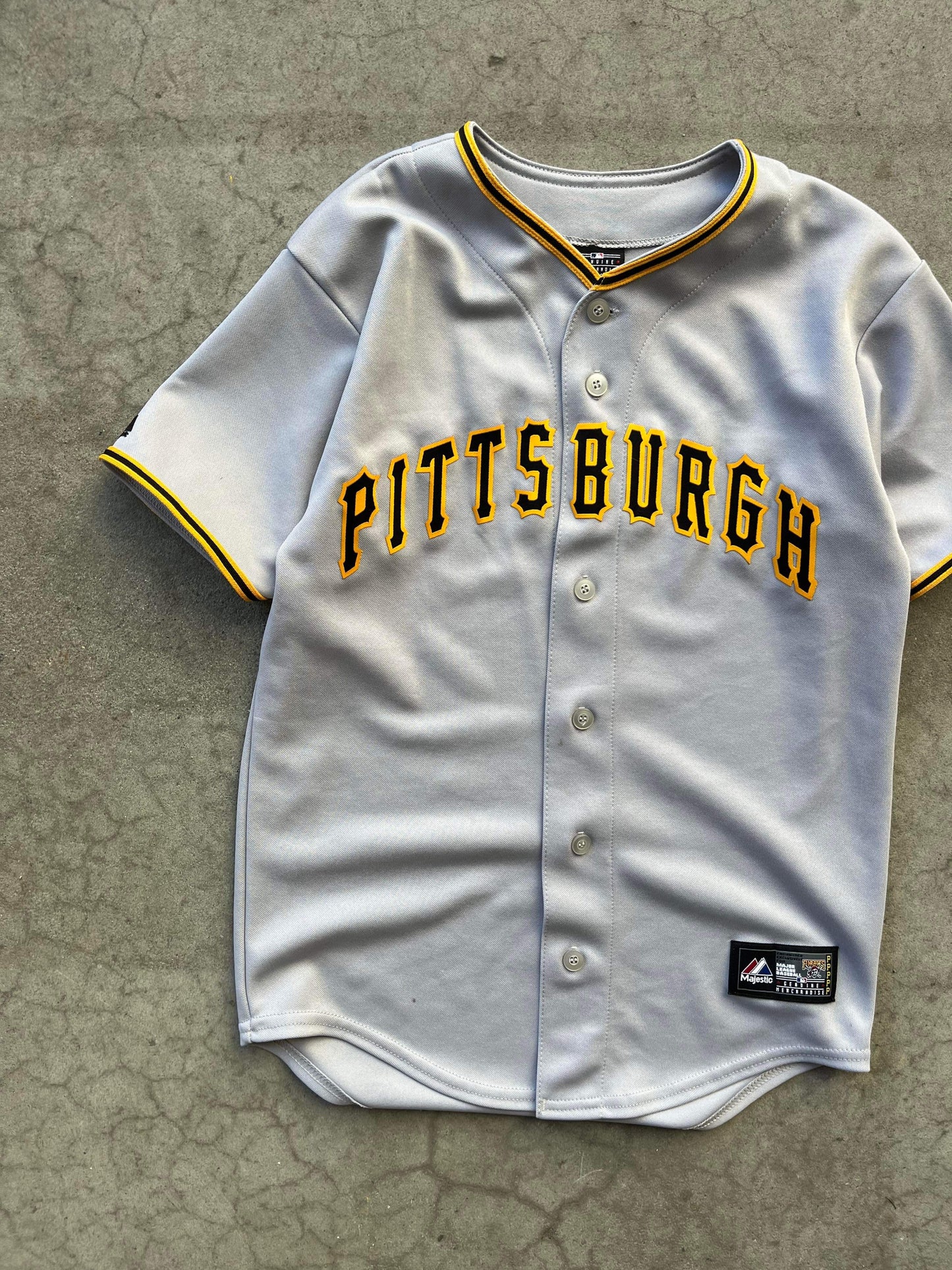 (XS/S) Majestic Pittsburgh Pirates MLB Jersey