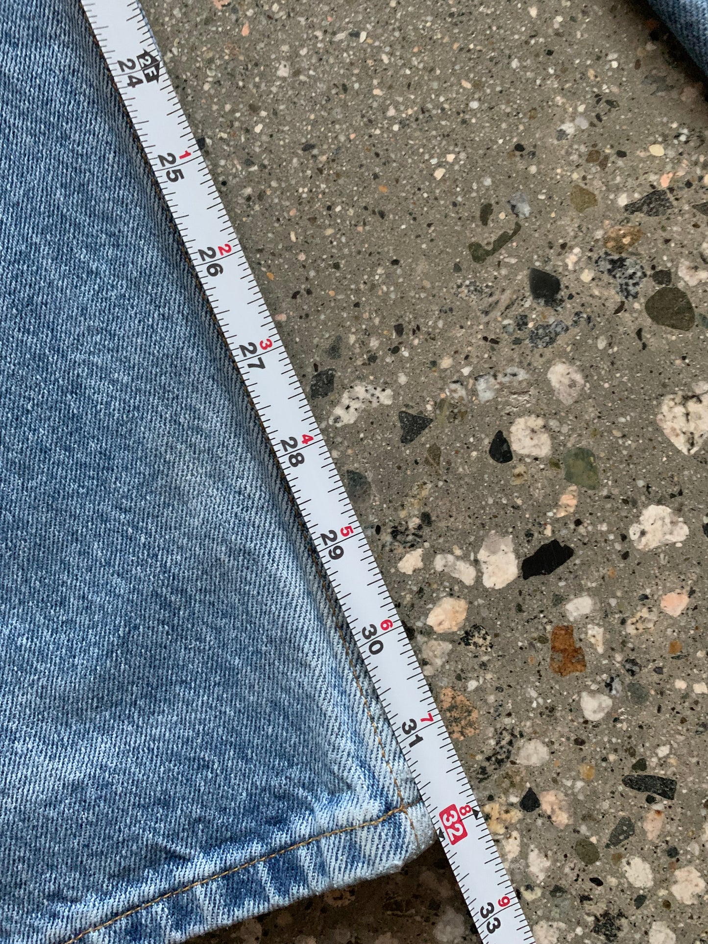 (24”) 90’s Levi’s Flared Out Denim