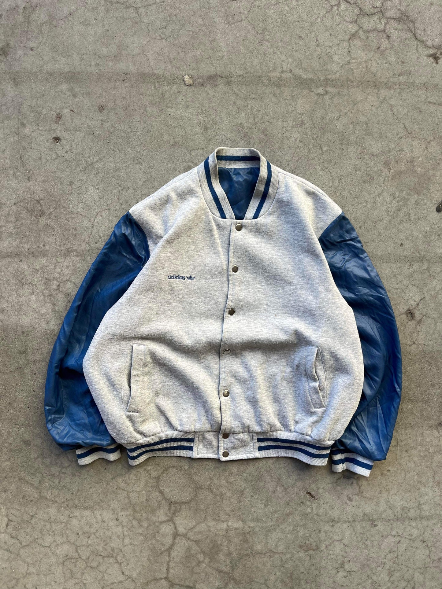 (S/M) Vintage Adidas Varsity Bomber