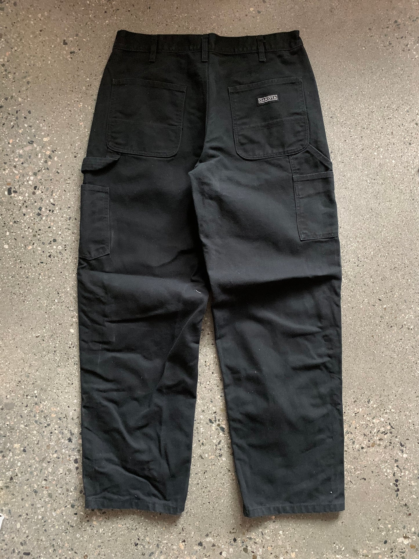 (34”) Dakota Carpenter Black Pants