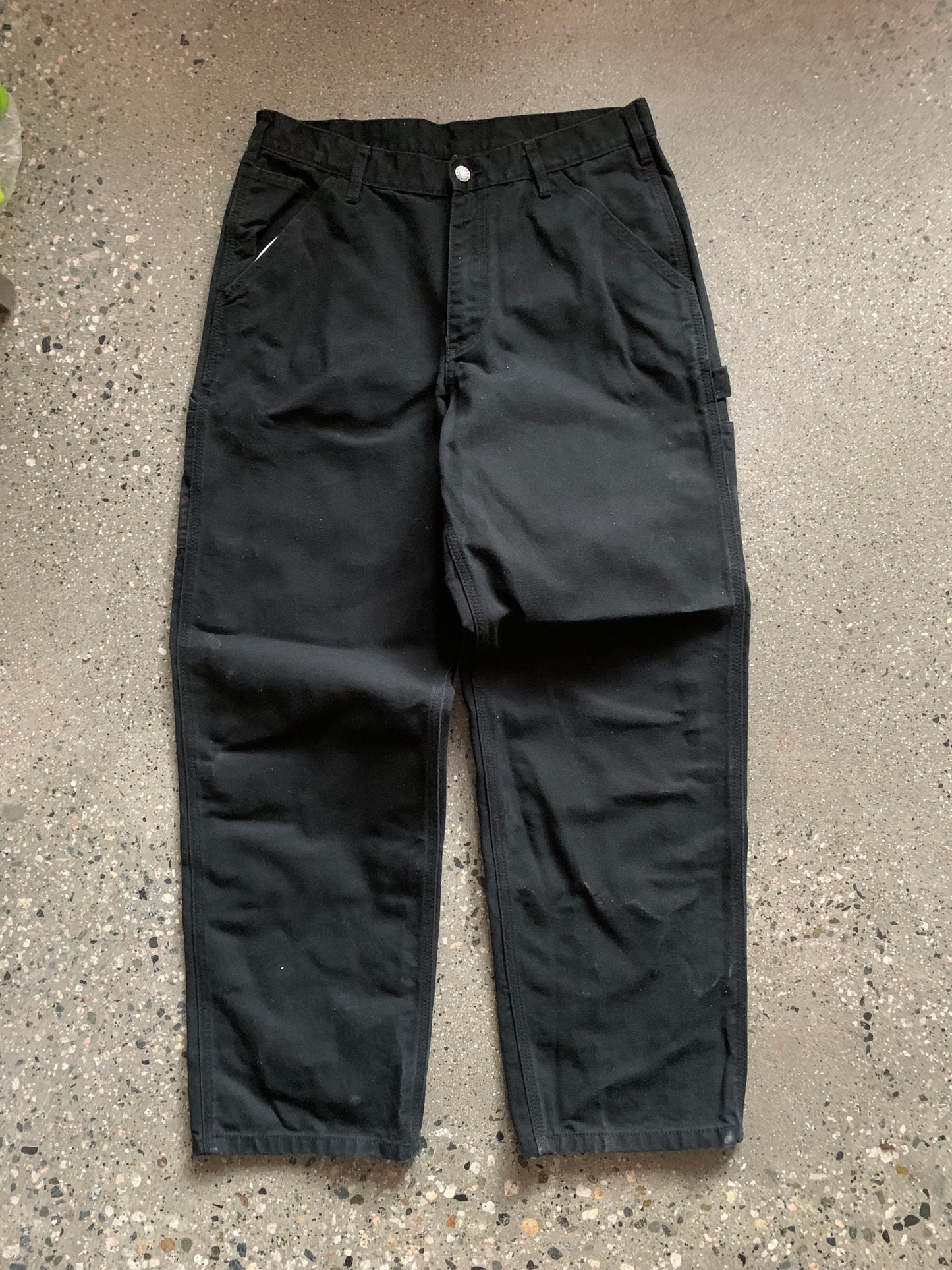 (34”) Dakota Carpenter Black Pants