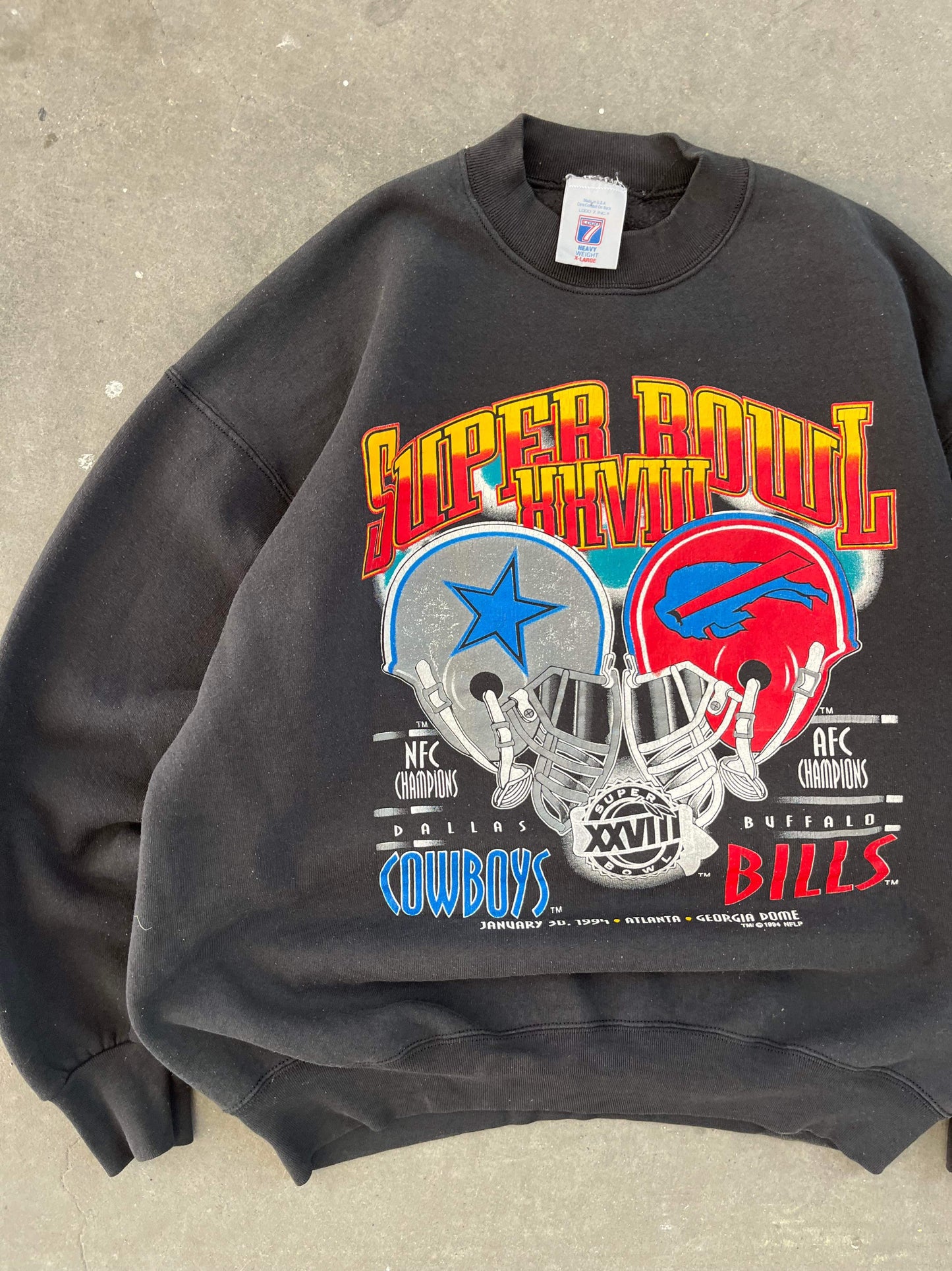 (XL/2X) 1994 NFL Superbowl Bills v Cowboys